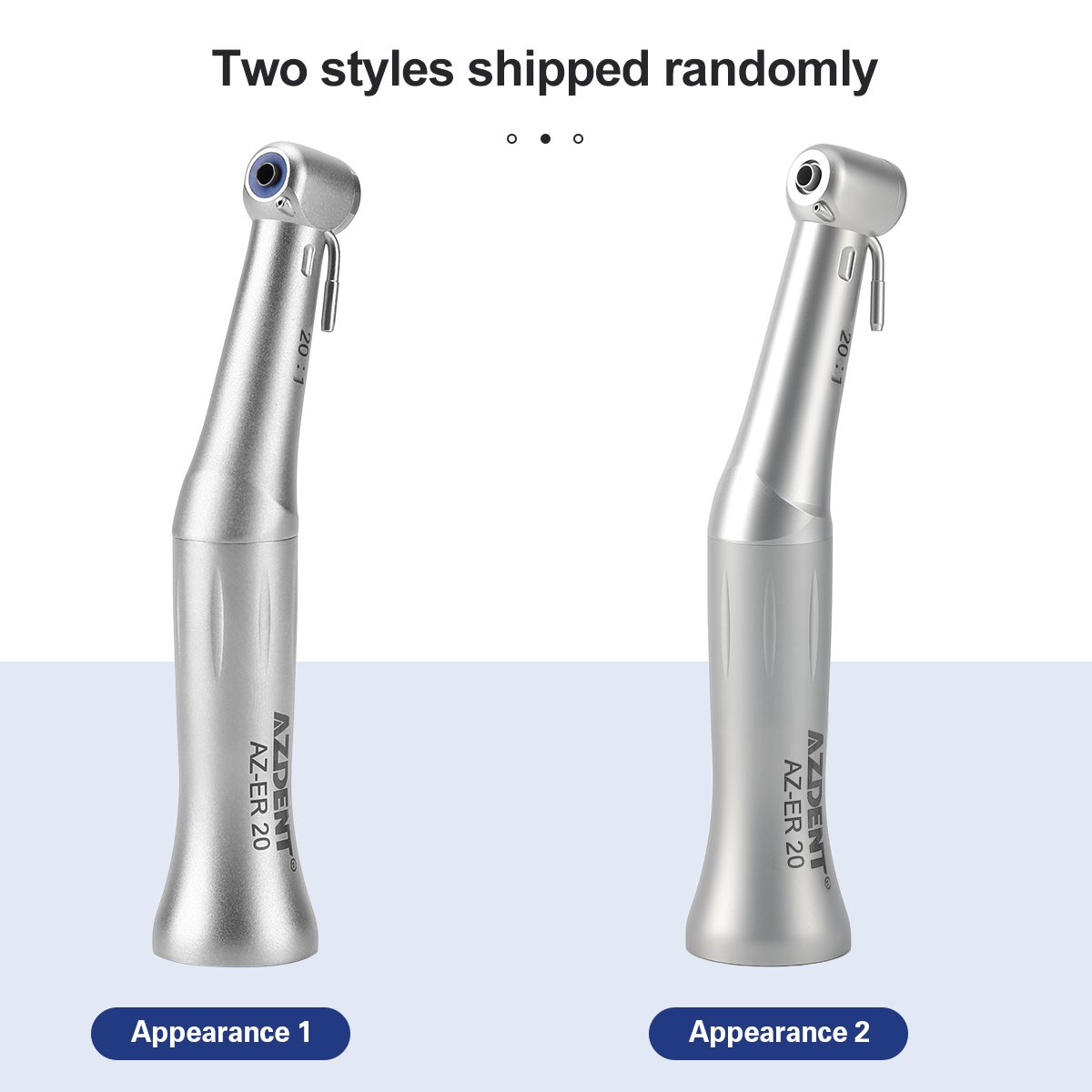Dental Low Handpiece LED Fiber Optic 20:1 1:1 1:5 45° Implant Contra Angle