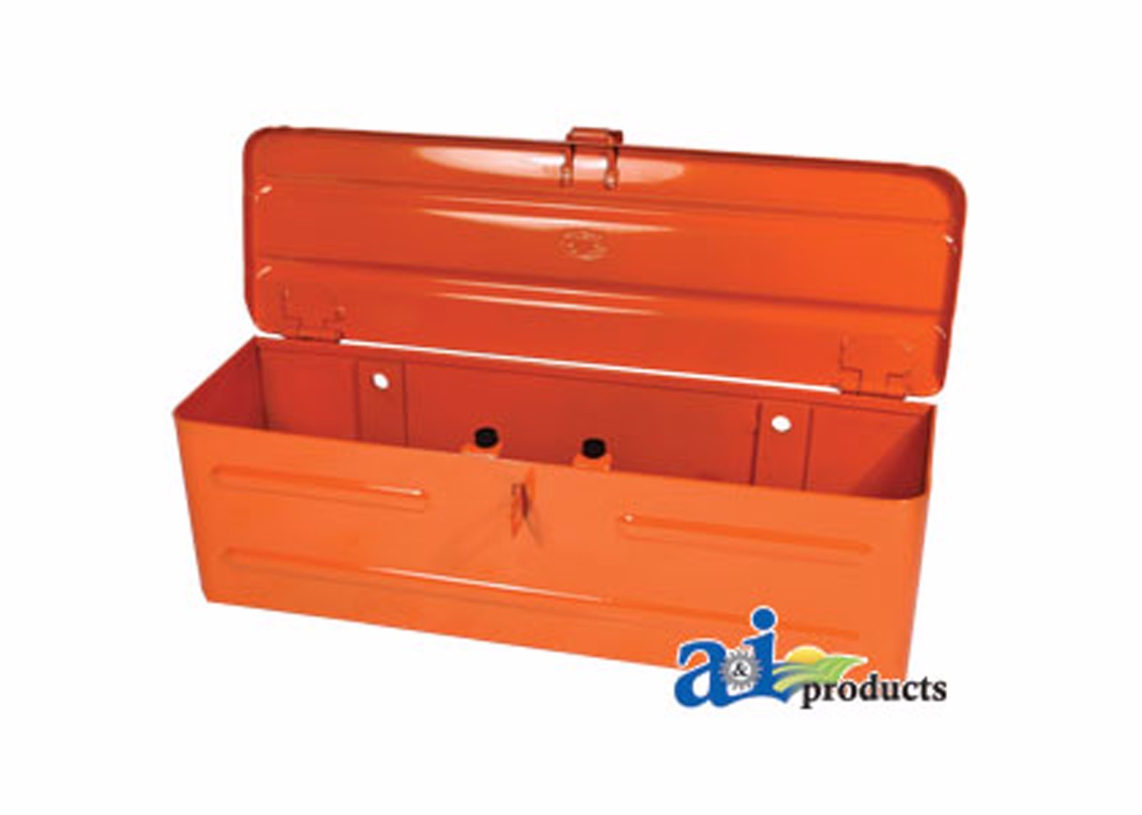 New Orange Metal Tool Box for Kioti, Kubota, Allis Chalmers, Tractor 5A3OR