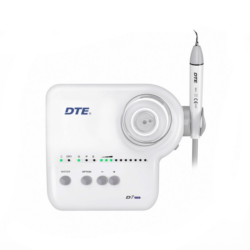 Woodpecker DTE D7 LED Dental Ultrasonic Piezo Scaler HD-7L Handpiece with 8 Tips