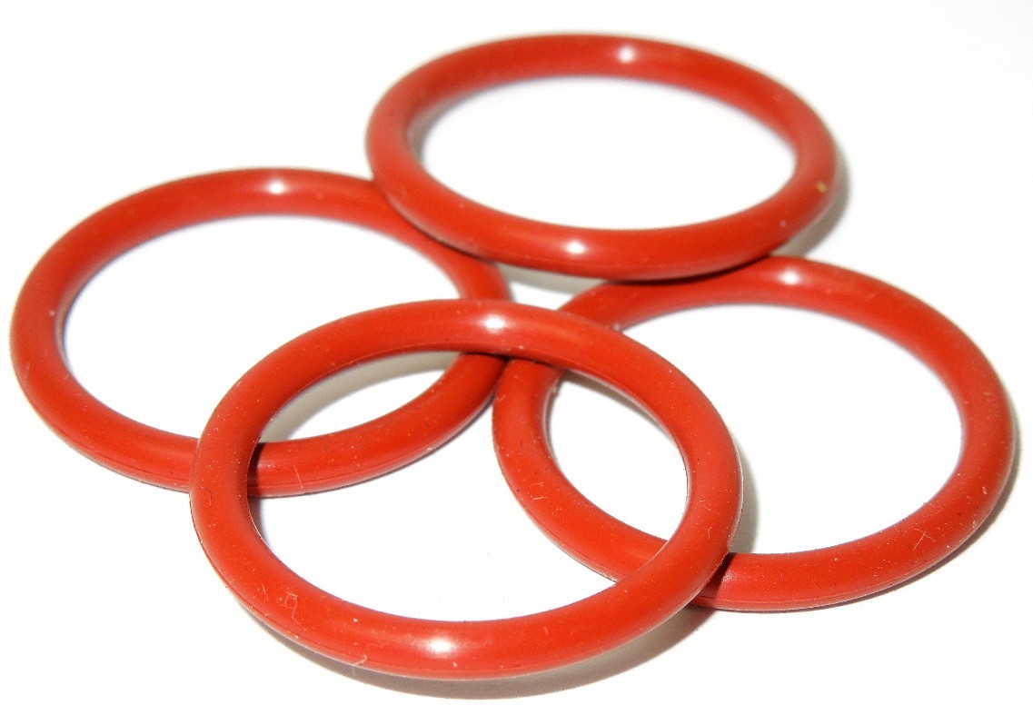 3/8″ NPT O’RING (4-Pack) Weldless Home Brew Kettle Brewing FDA Silicone P-114×4