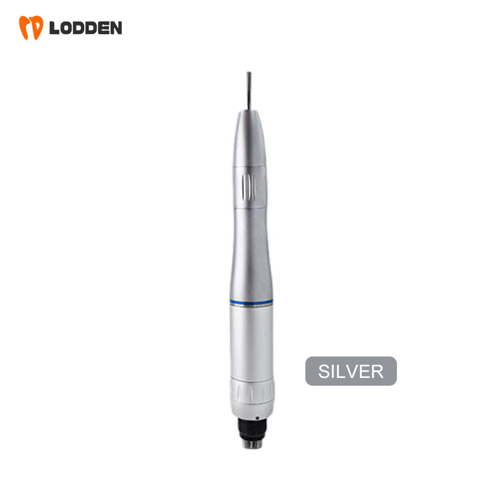 Dental 1:1 Inner Channel Slow Low Speed Handpiece Angle Air Motor Set 2/4H S65dB