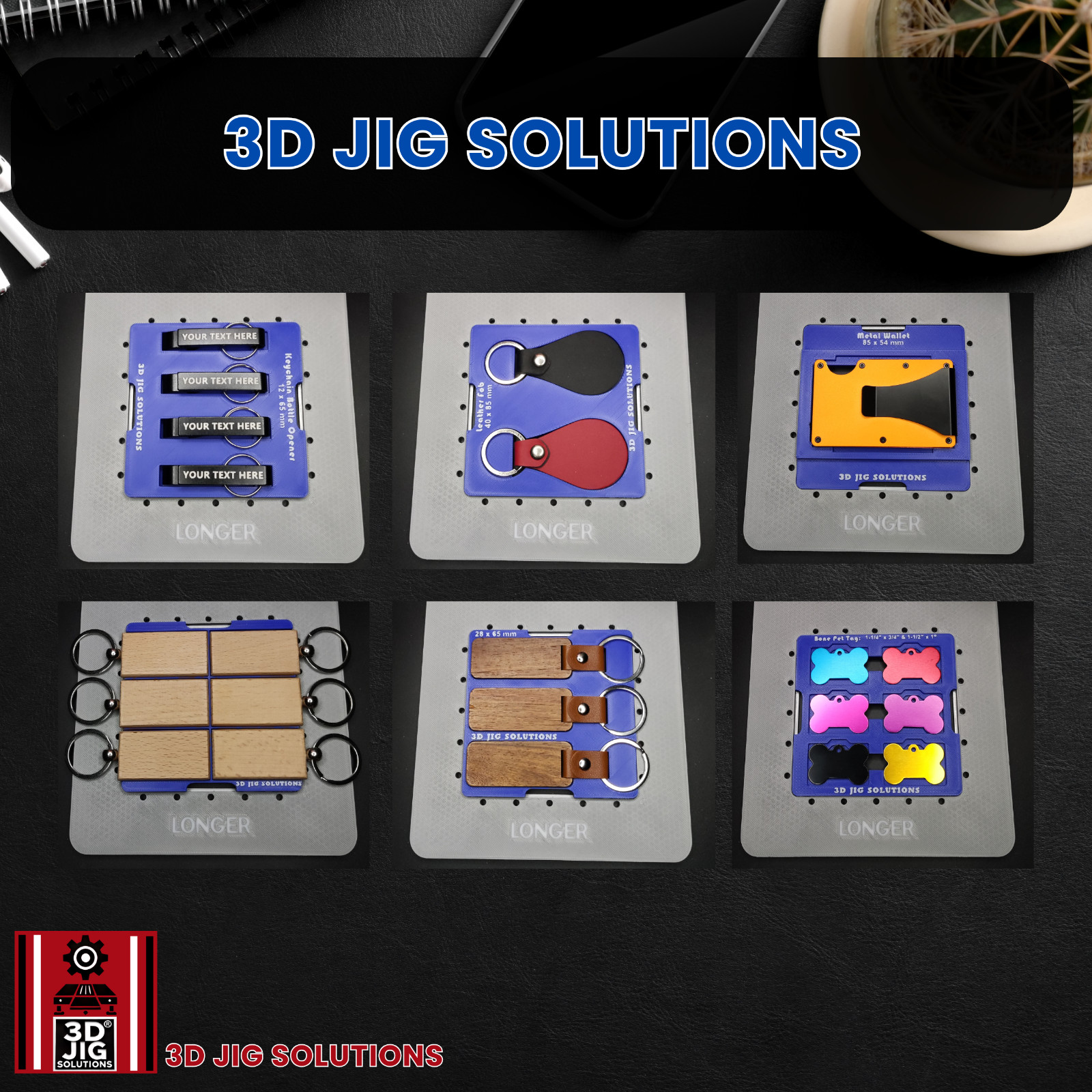 EufyMake E1 UV Printer Jig | Flip Top Lighter & Tin Case Template