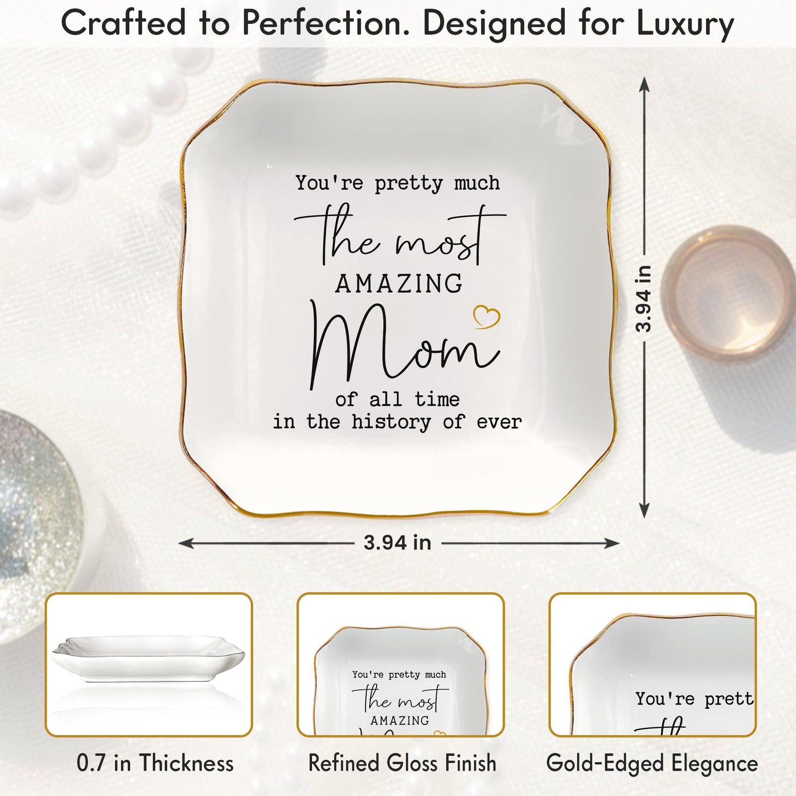 Gifts for Mom, Mothers Day from Husband Daughter Son, Birthday Women Wife Gifts.