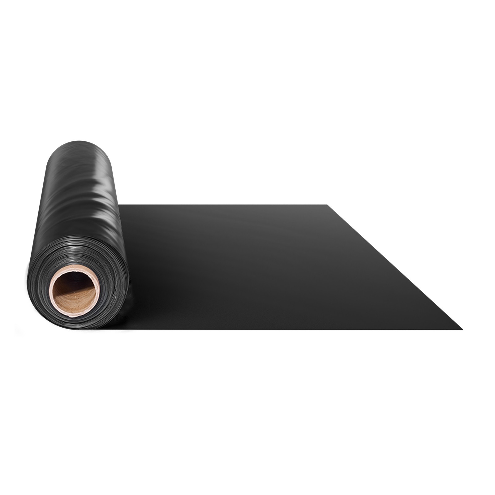 VEVOR 6Mil Plastic Sheeting Roll 10 x 100 FT Heavy Duty Polyethylene Black