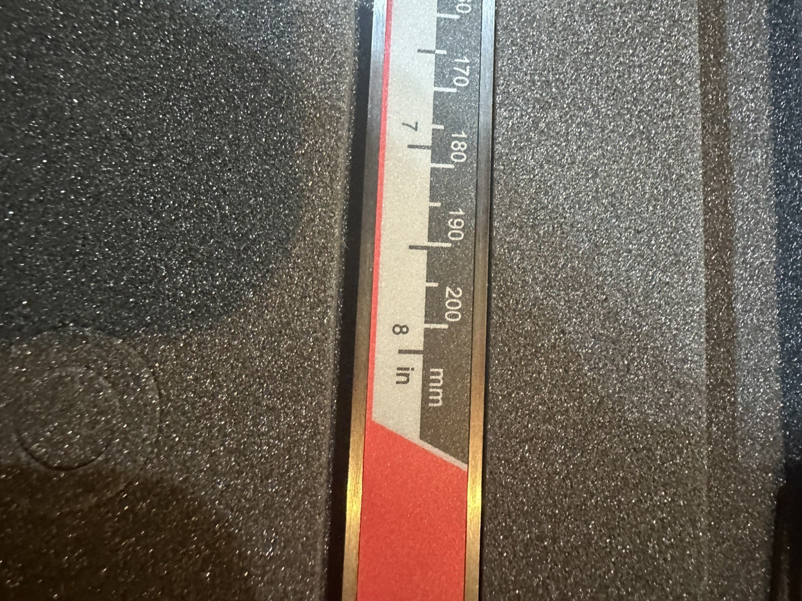 STARRETT 3753A-8/200 Electronic Depth Gage 0 to 8 inches. Digital mic