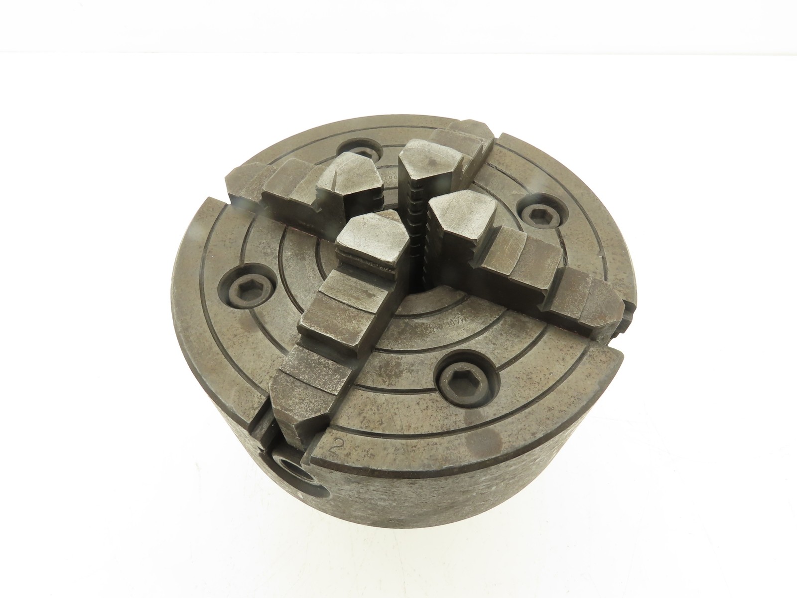 Buck Chuck 1306 4 Jaw Adjustable Independent Manual Lathe Chuck 6″ OD