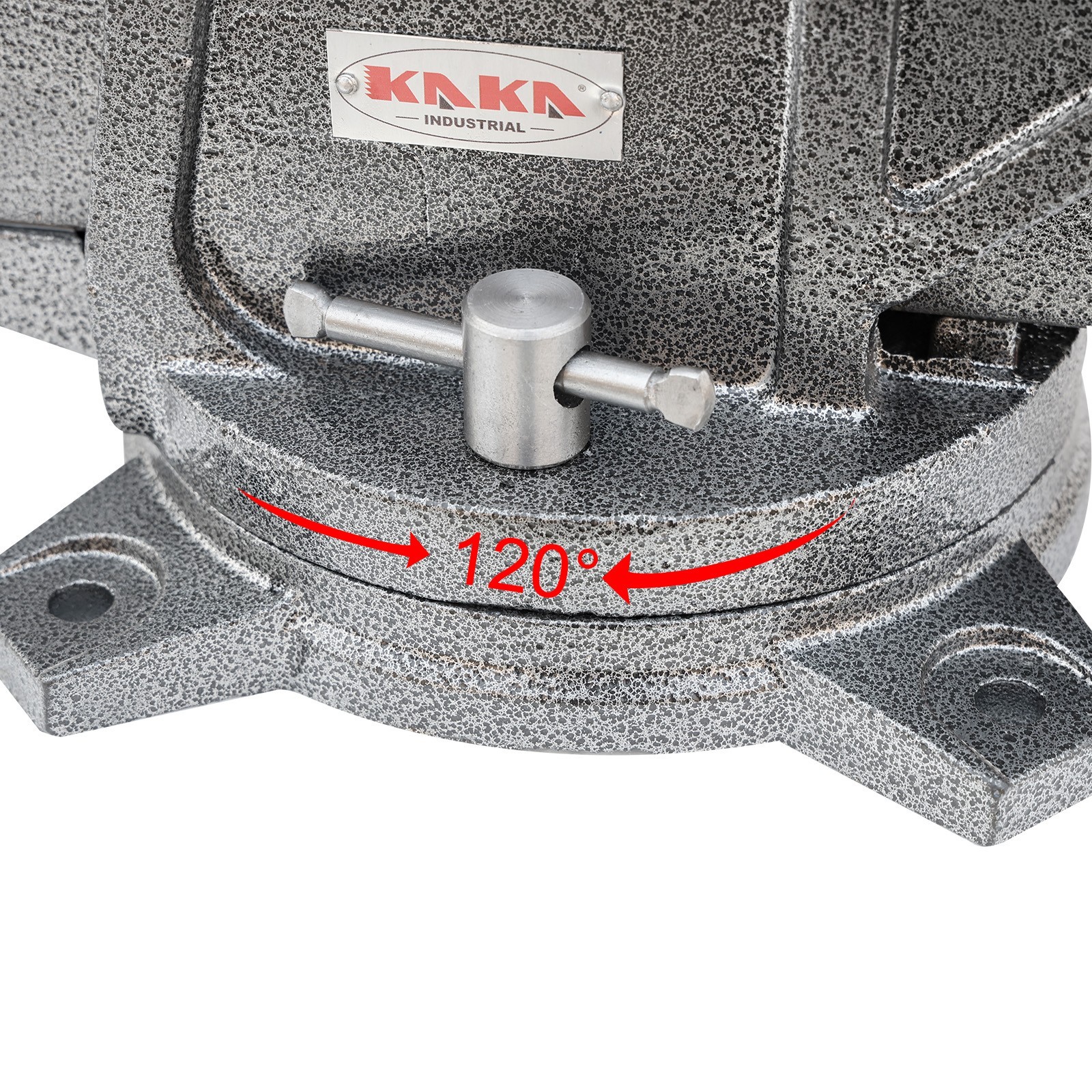 KAKA Industrial HIS-150 6″ Ductile Iron Heavy Duty Bench Vise