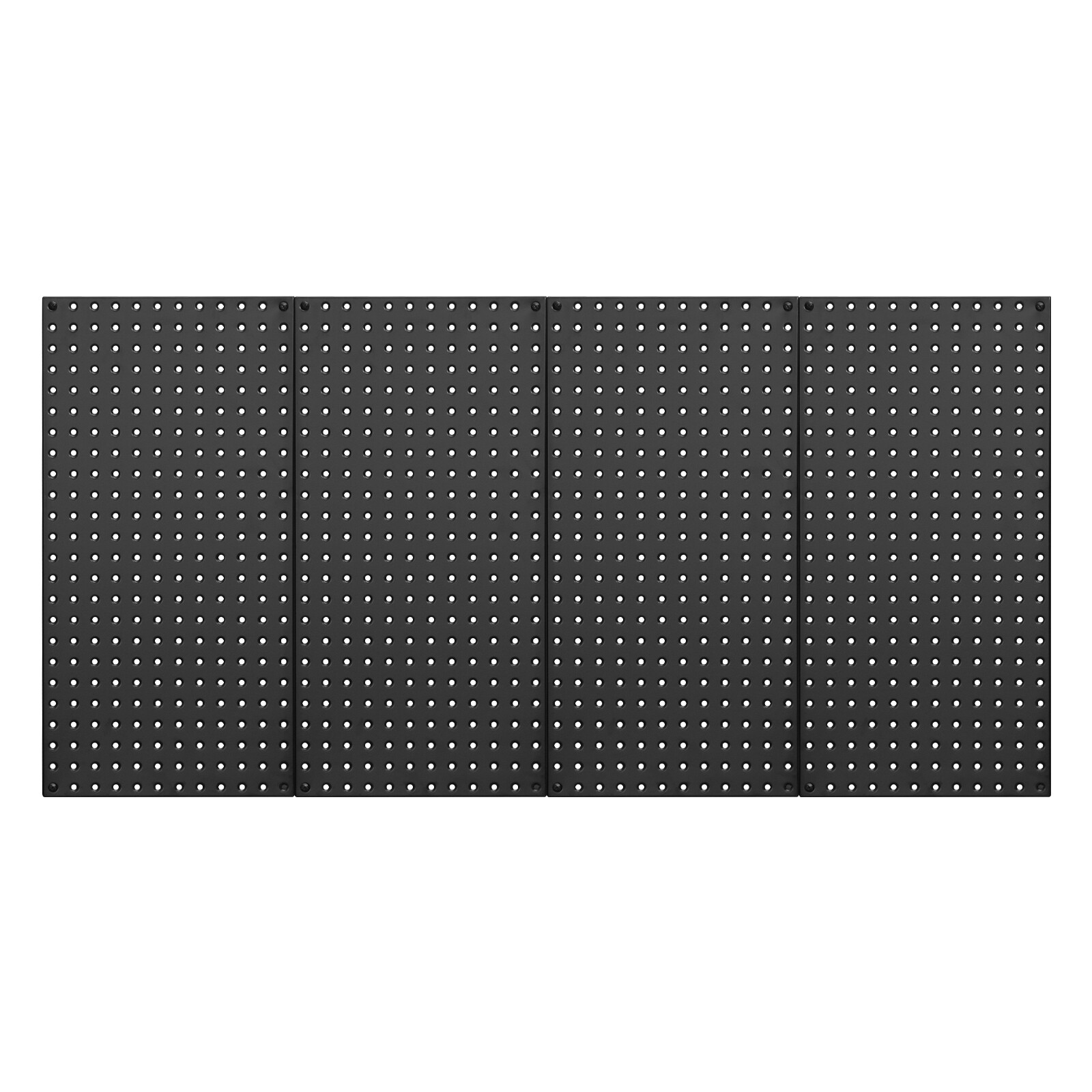 Metal Pegboard Panels 4 Pcs 24″ x 12″ Wall Organizer for Garage Tool Storage