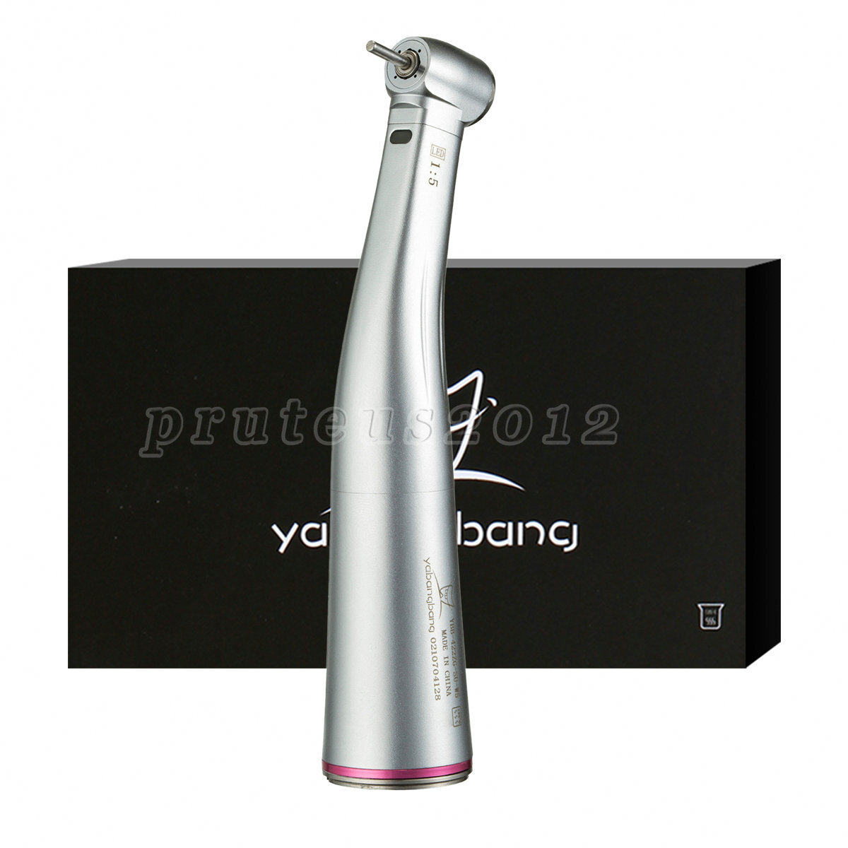 Dental Internal water spray 1:5 Increasing LED Optic Fiber Contra Angle US STOCK