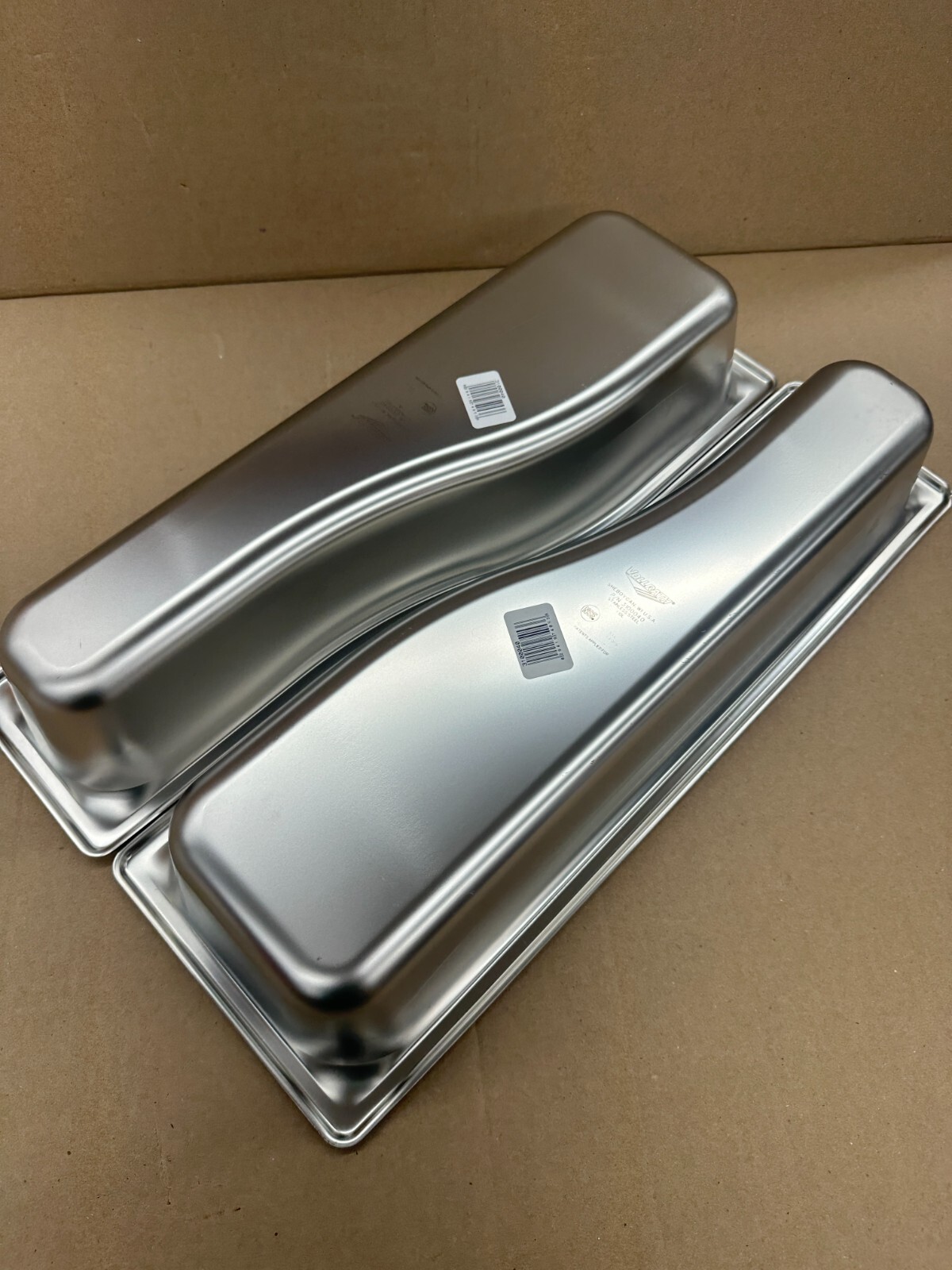 2 Vollrath Wild Pan 4″ Depth Stainless Steel Full Pan Size Restaurant NSF