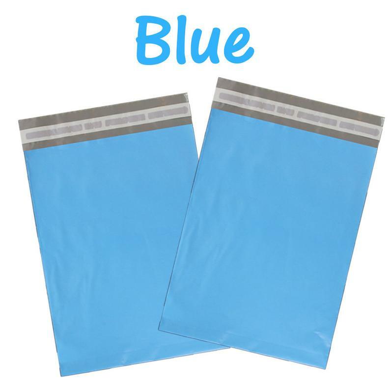 7.5 x 10.5″- 6 Beautiful Colors! Colored Flat Poly Mailers, Self Sealing Mailers