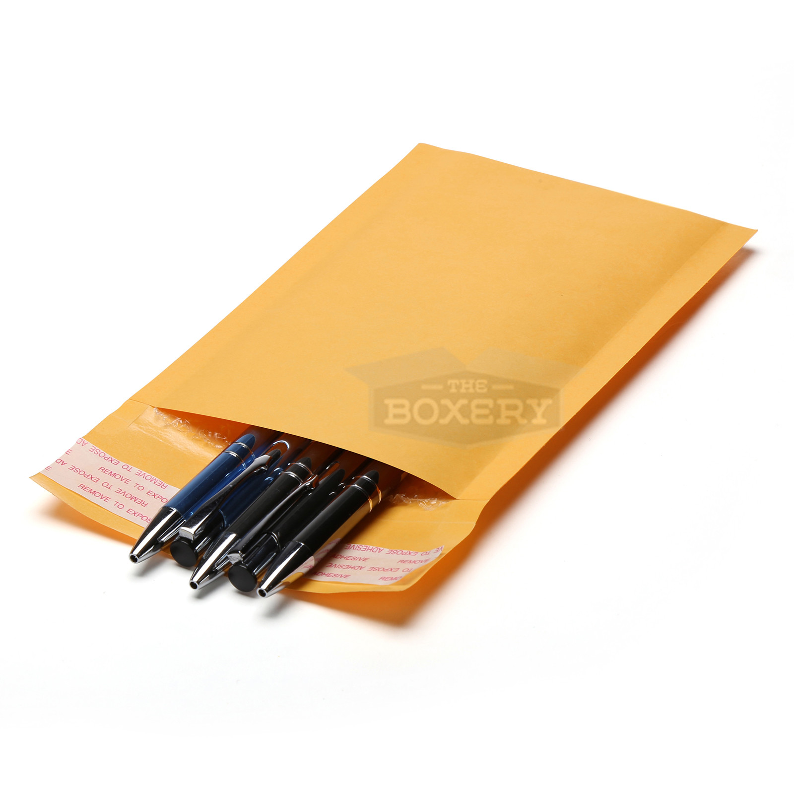 250 #000 Kraft Bubble Padded Envelopes Mailers 4 x 8 from TheBoxery