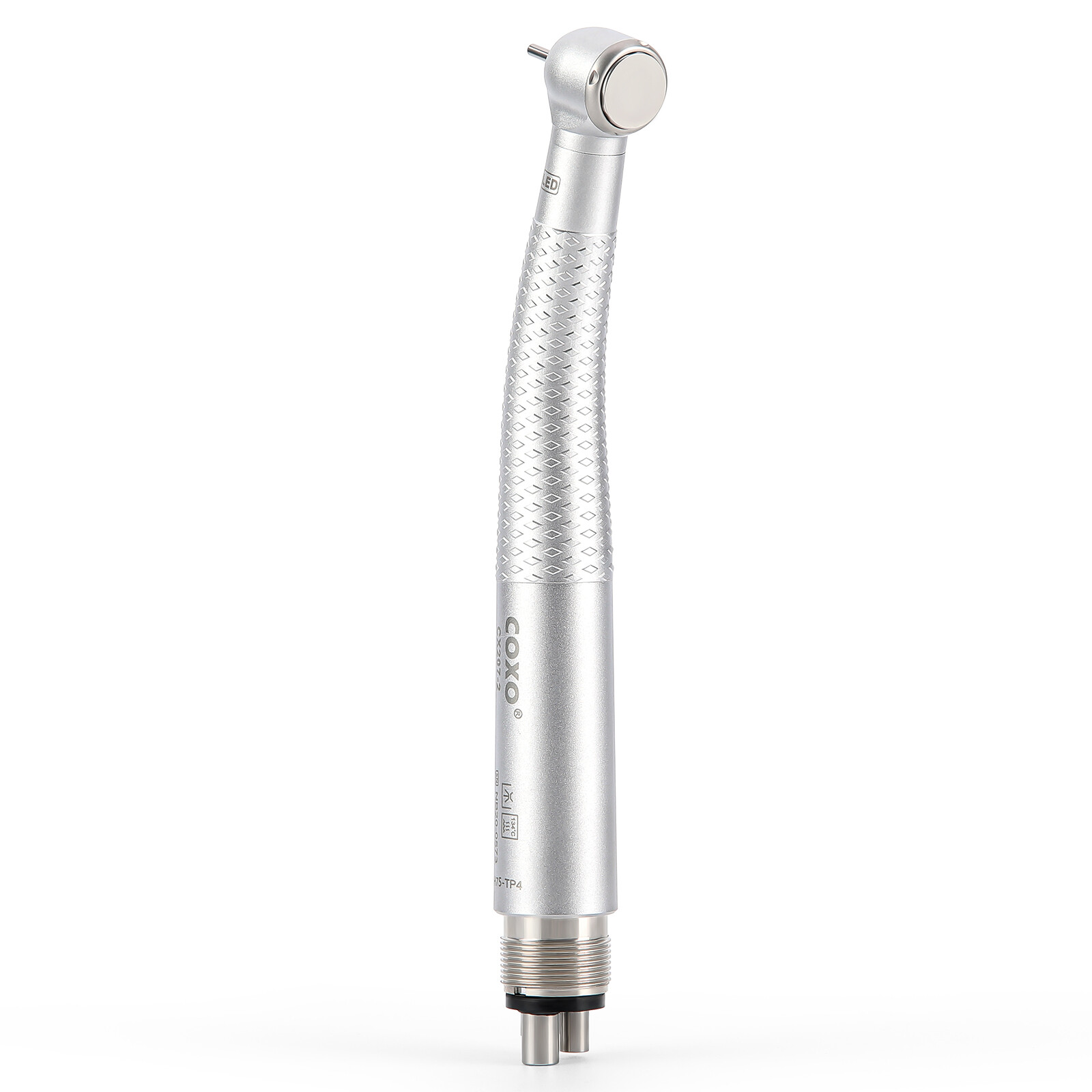 COXO High Speed Handpiece 4-Hole LED CX207 Dental Air Turbine Generator Spray