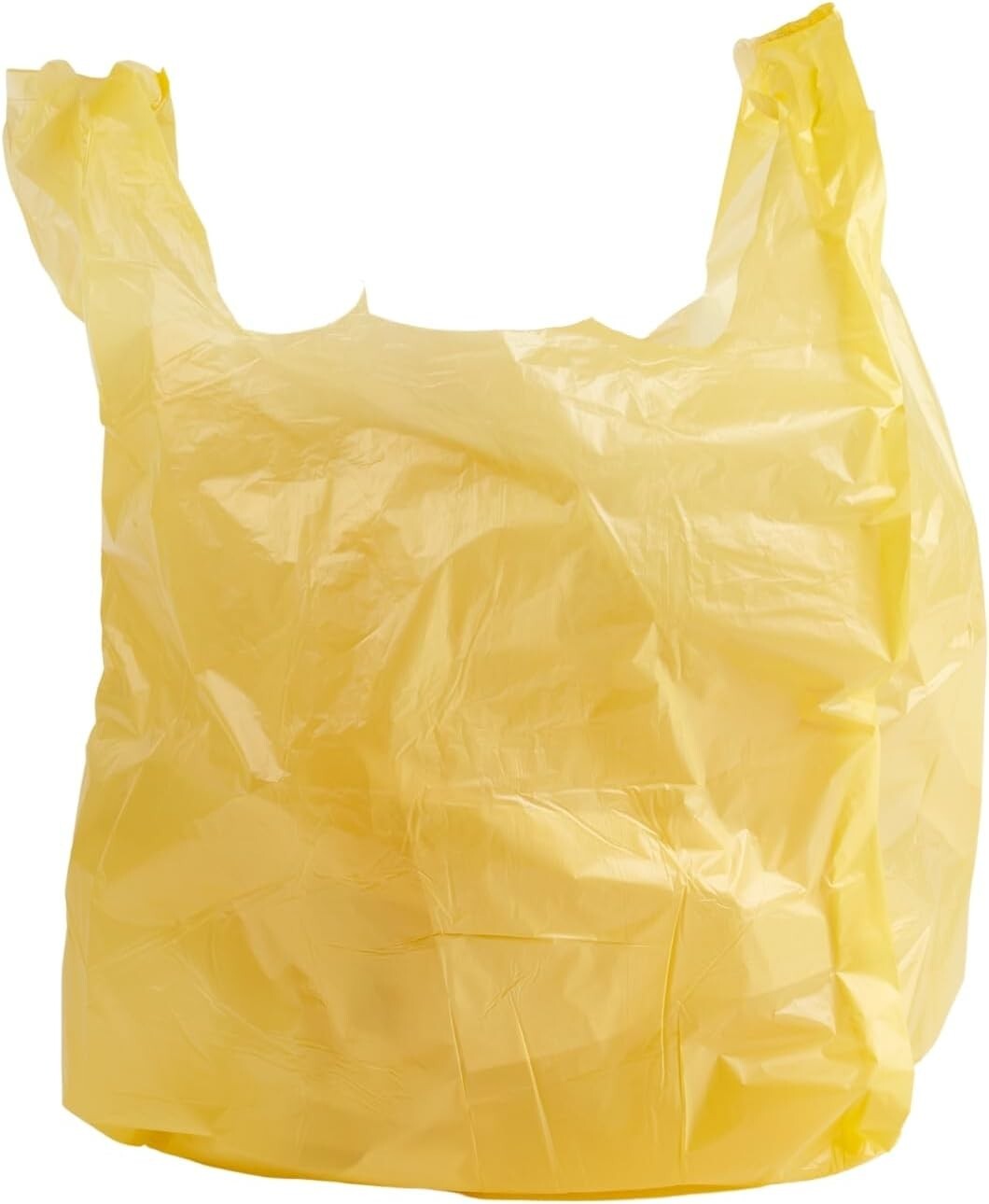 Bags Plastic Grocery T-Shirt Yellow Shopping 1000 Supermarket 11″ x 6″ x 21″
