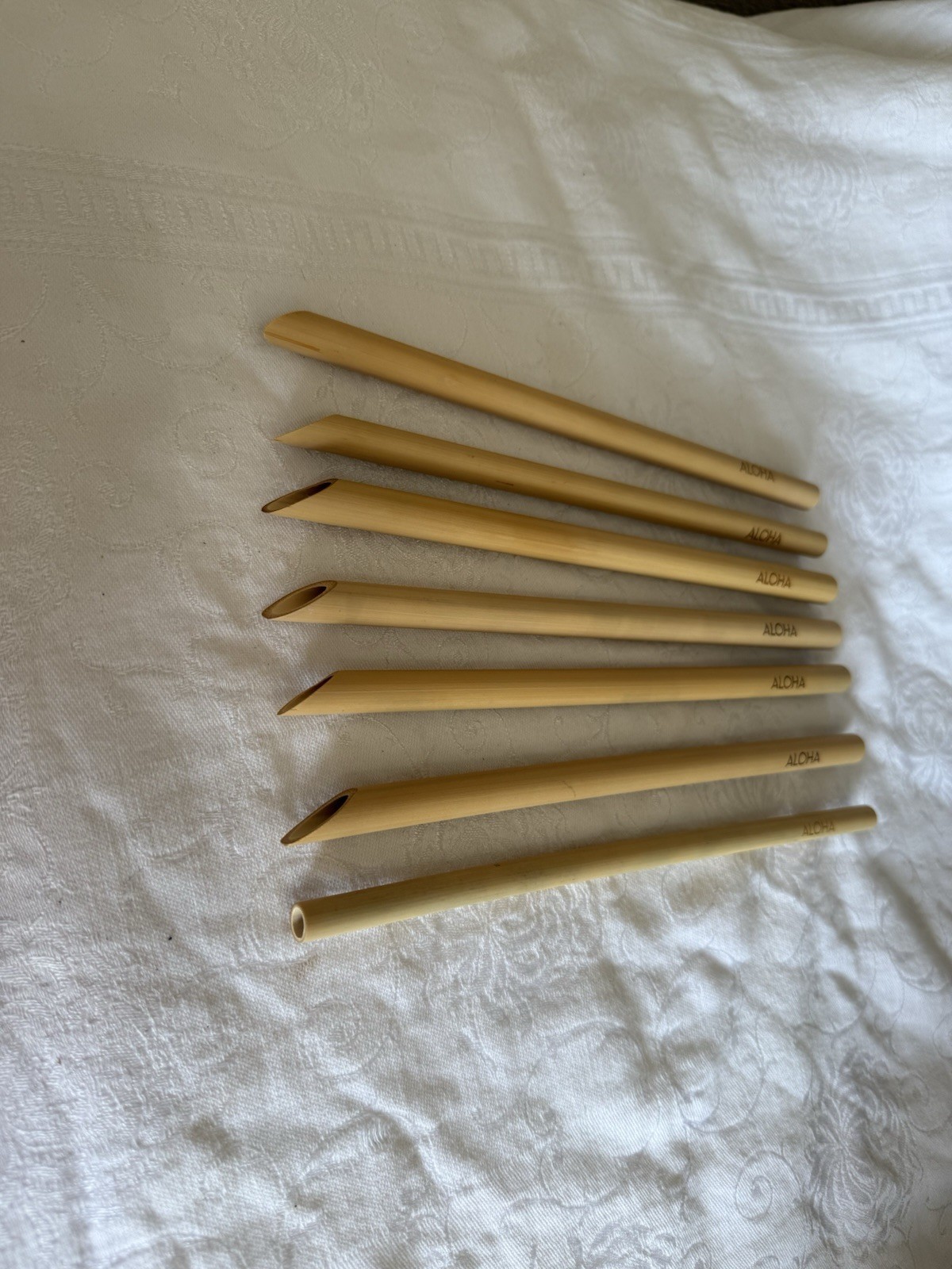 Aloha Bamboo Straws-7 Eco Friendly