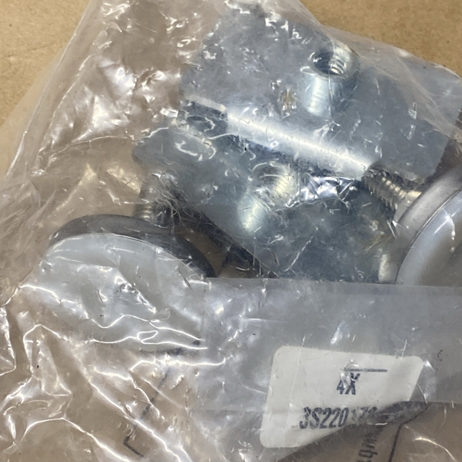 LOT OF (4) ROUSSEAU WS26-700, LEVELING GLIDES / FEET HARDWARE