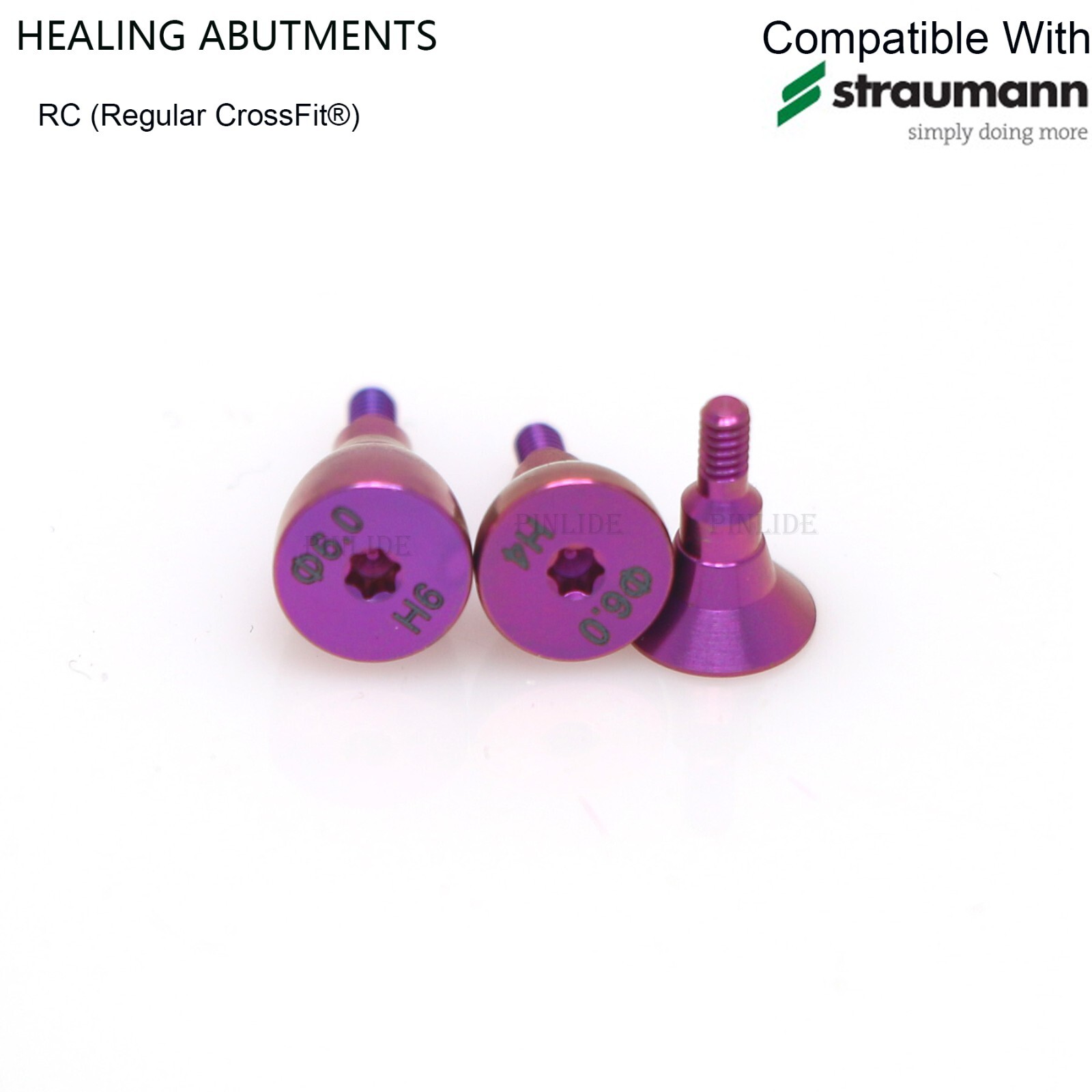 Dental Healing Cap Abutment Straumann ITI BL/BLT Compatible NC/RC Cover Screw