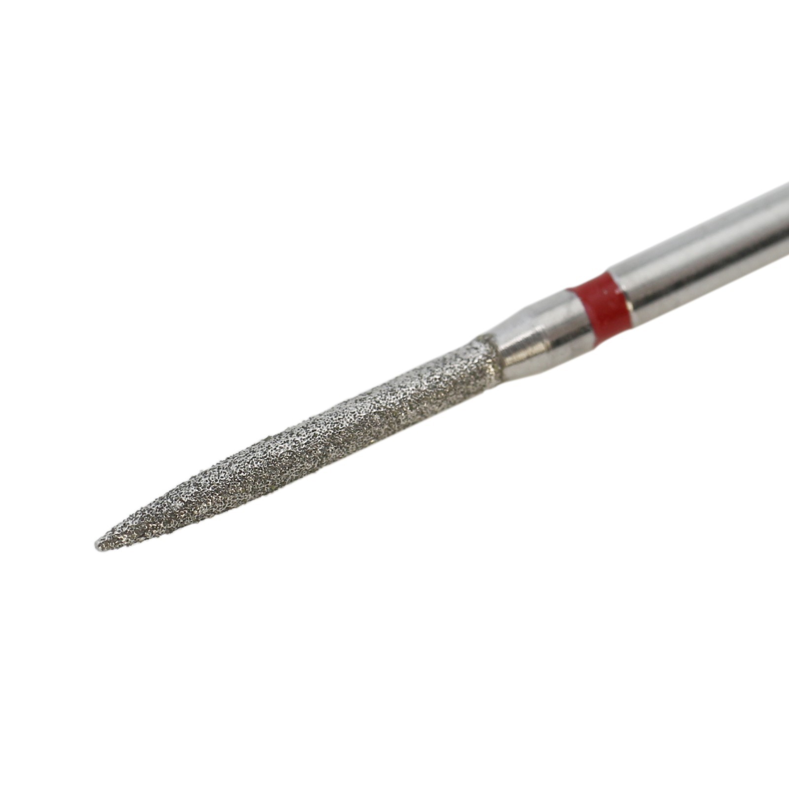 Dental Diamond Burs FG Flame Fine High Speed Bur Friction Grip Grit Red 863/012F