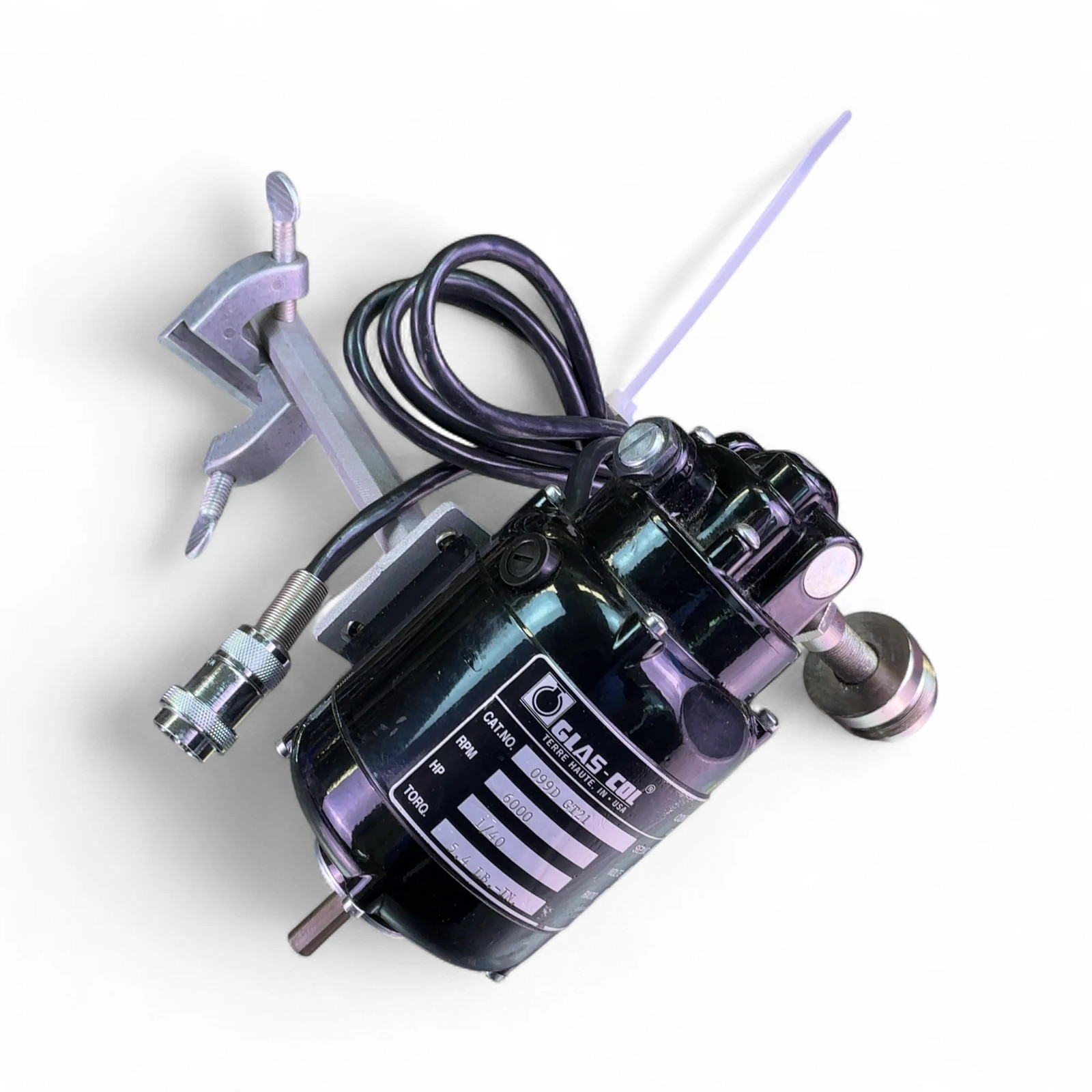 GLAS-COL GKH GT Motor Control w Continuous Duty DC Motor 099D GT21 (BO!)