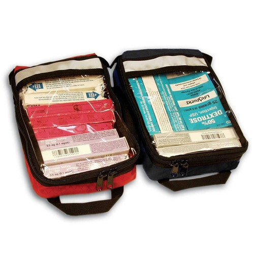 Conterra Zip Organizer Pocket (Red or Black)