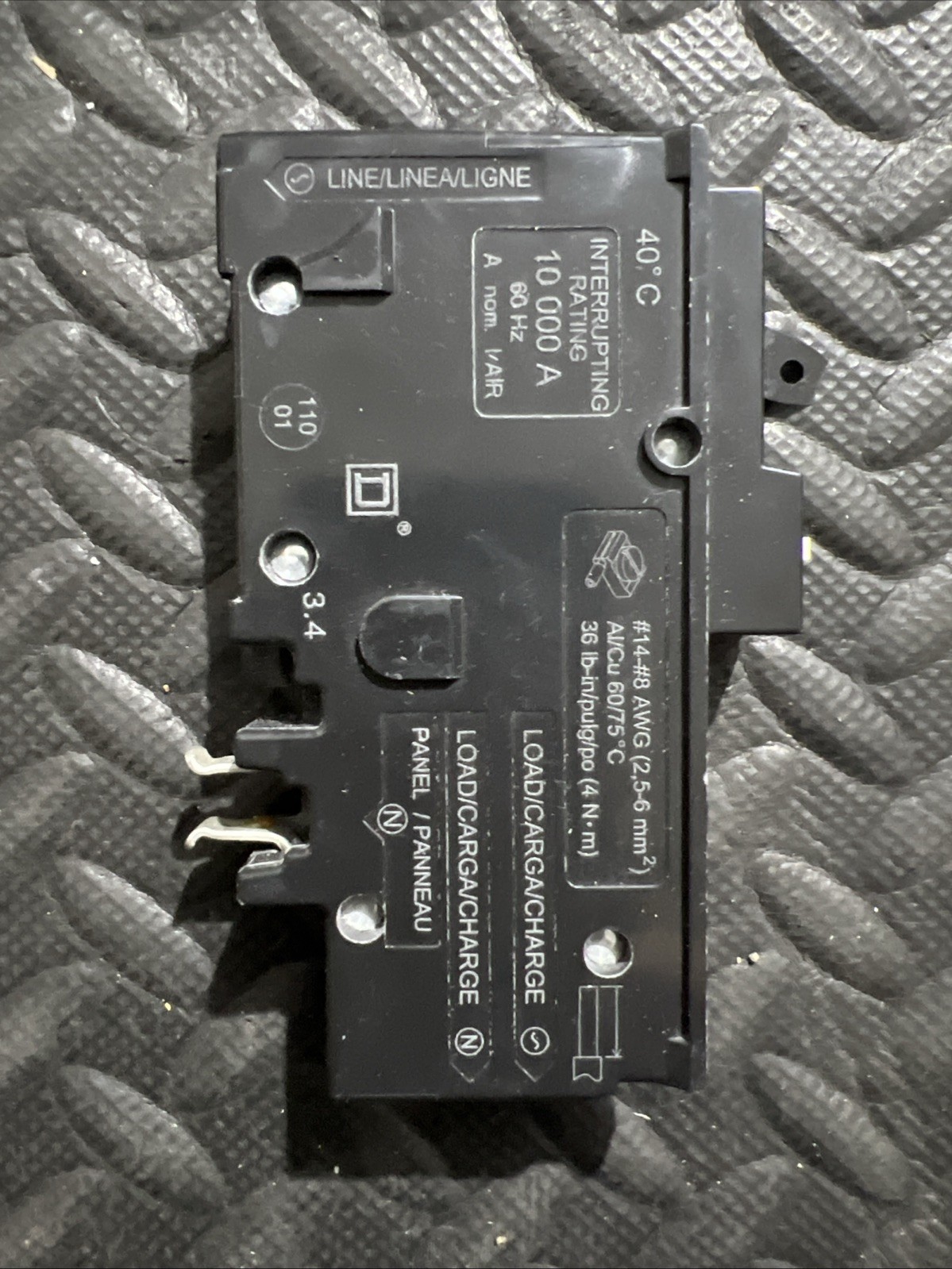 Square D Homeline 15-amp Combination arc fault Plug-On Neutral HOM115PCAFI