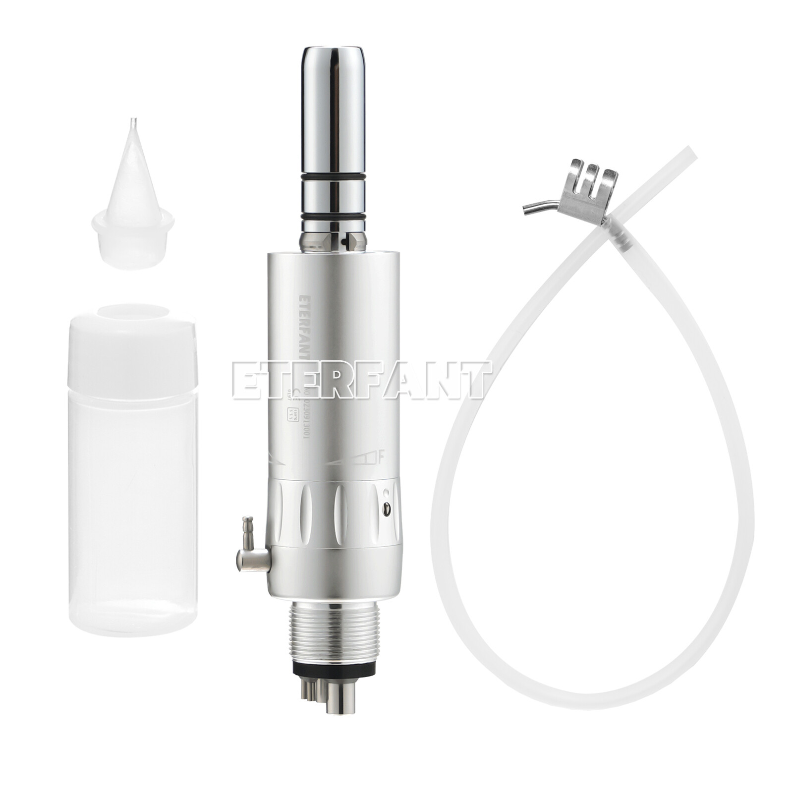 ETERANT Dental 1:1 Slow Low Speed Straight Handpiece/Air Motor Micromotor 4Hole
