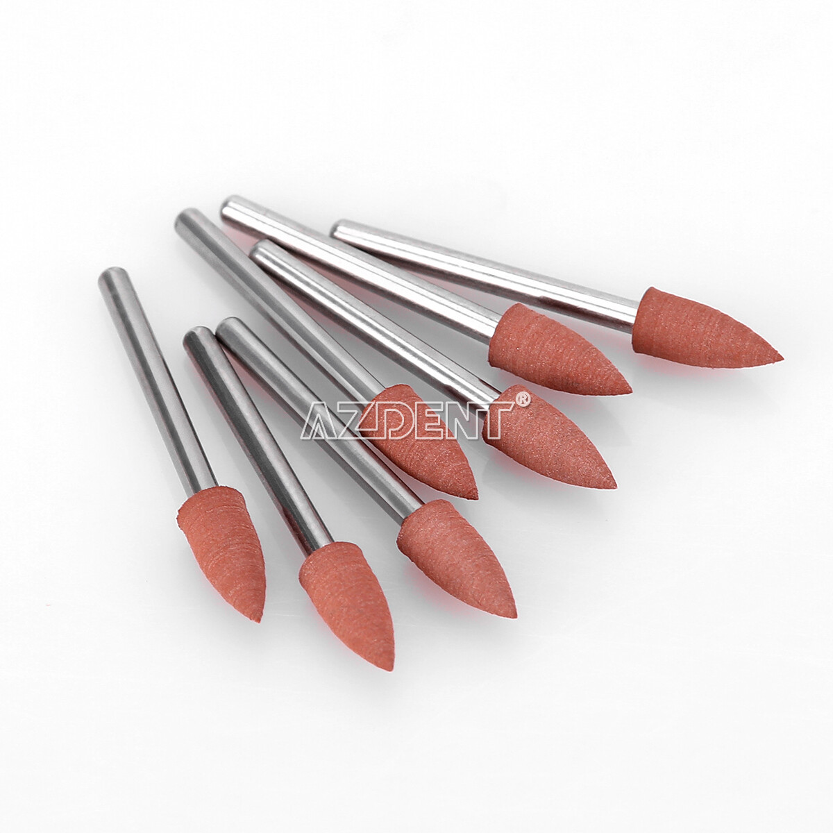 12pcs Dental Polishing Polishers Bur FG 1.6mm Mini Points Brownie Friction Grip