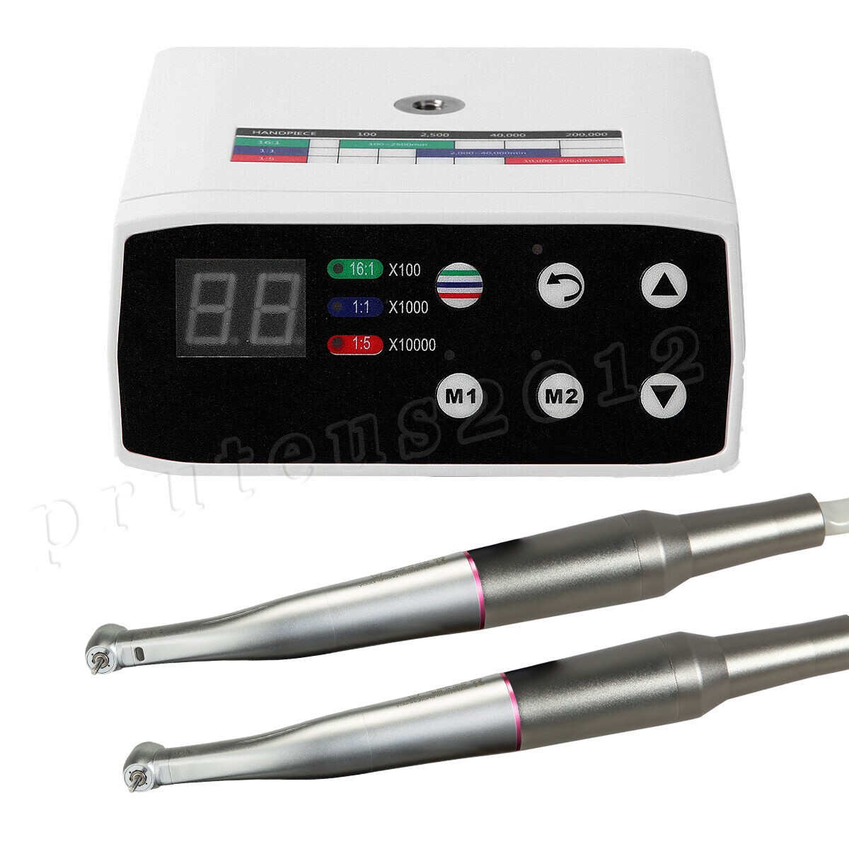 NSK Style Dental Brushless LED Electric Micro Motor 1:1/1:5 Increasing Handpiece
