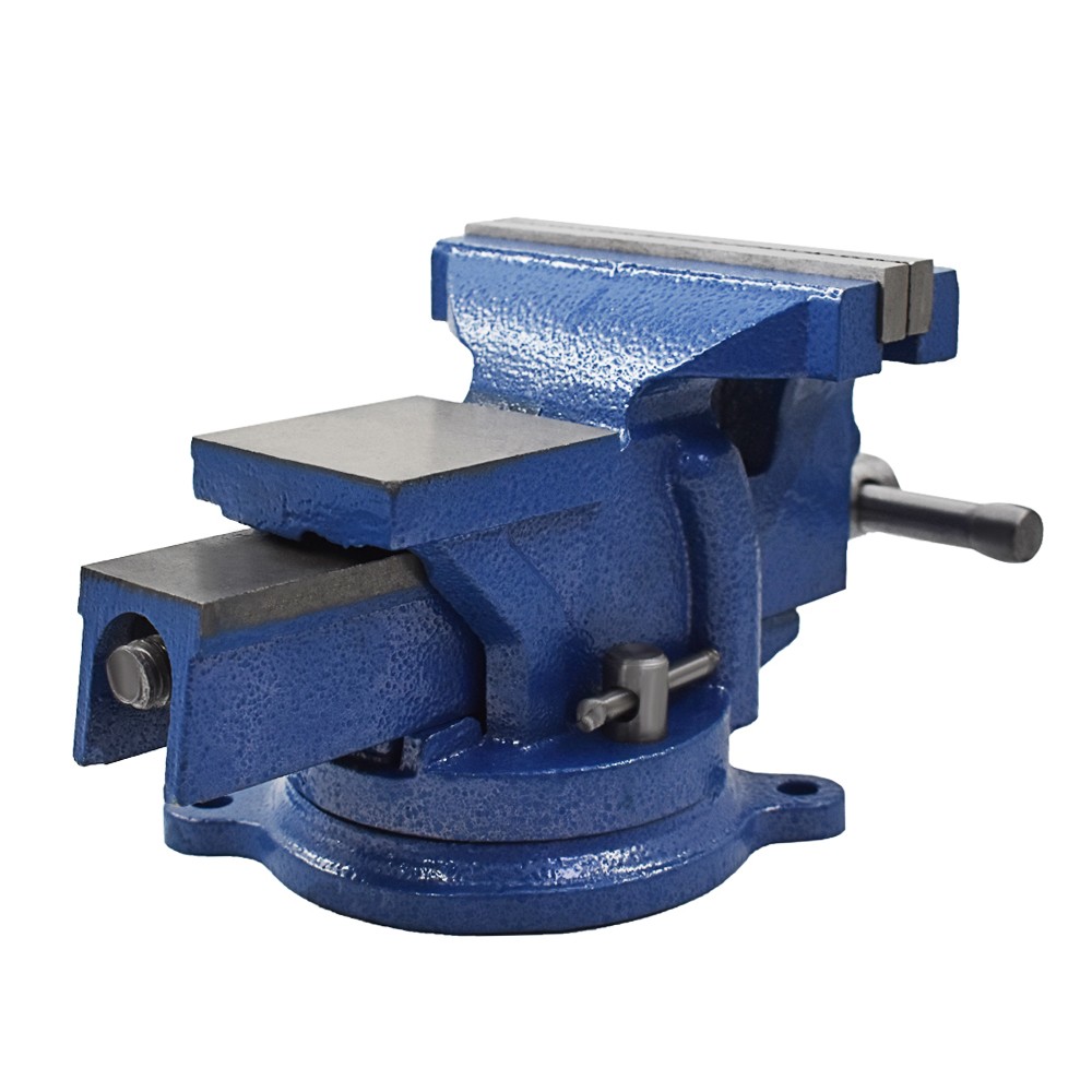 6″ Mechanic Bench Vise Table Top Clamp Press Locking Swivel Base Heavy Duty