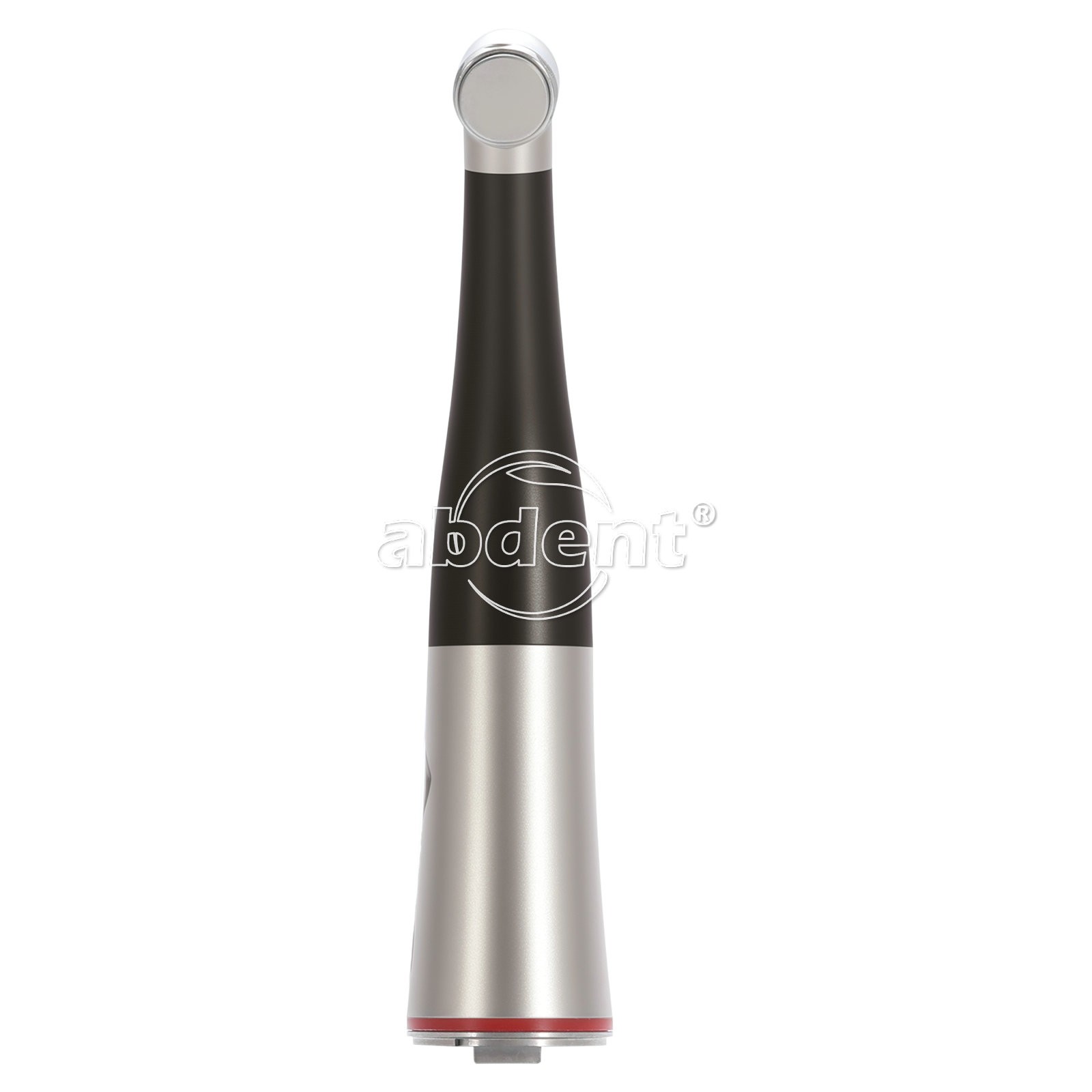 1-10*Dental 1:5 Increasing Speed Fiber Optic LED Contra Angle Handpiece Black dk