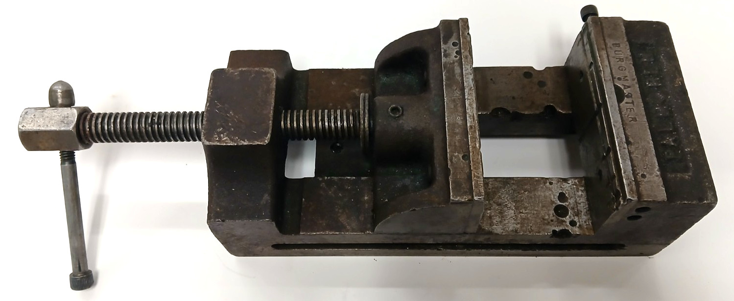 BURGMASTER PALMGREN DRILL PRESS VISE THROAT CAP 5-3/4″ WIDTH 4″ DEPTH 1-3/4″