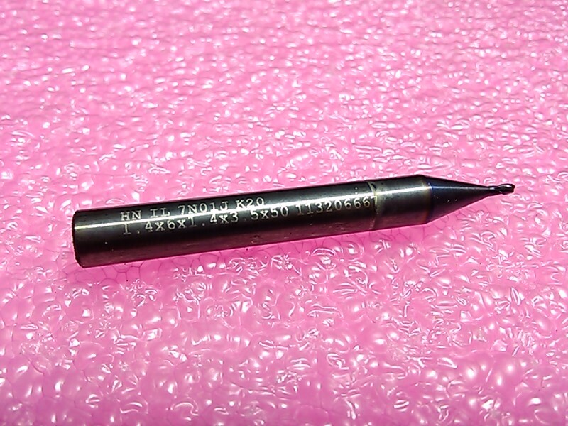 YG V7 Inox mill Carbide End Mil 1.4mm 6x6x13x57 EMB72060