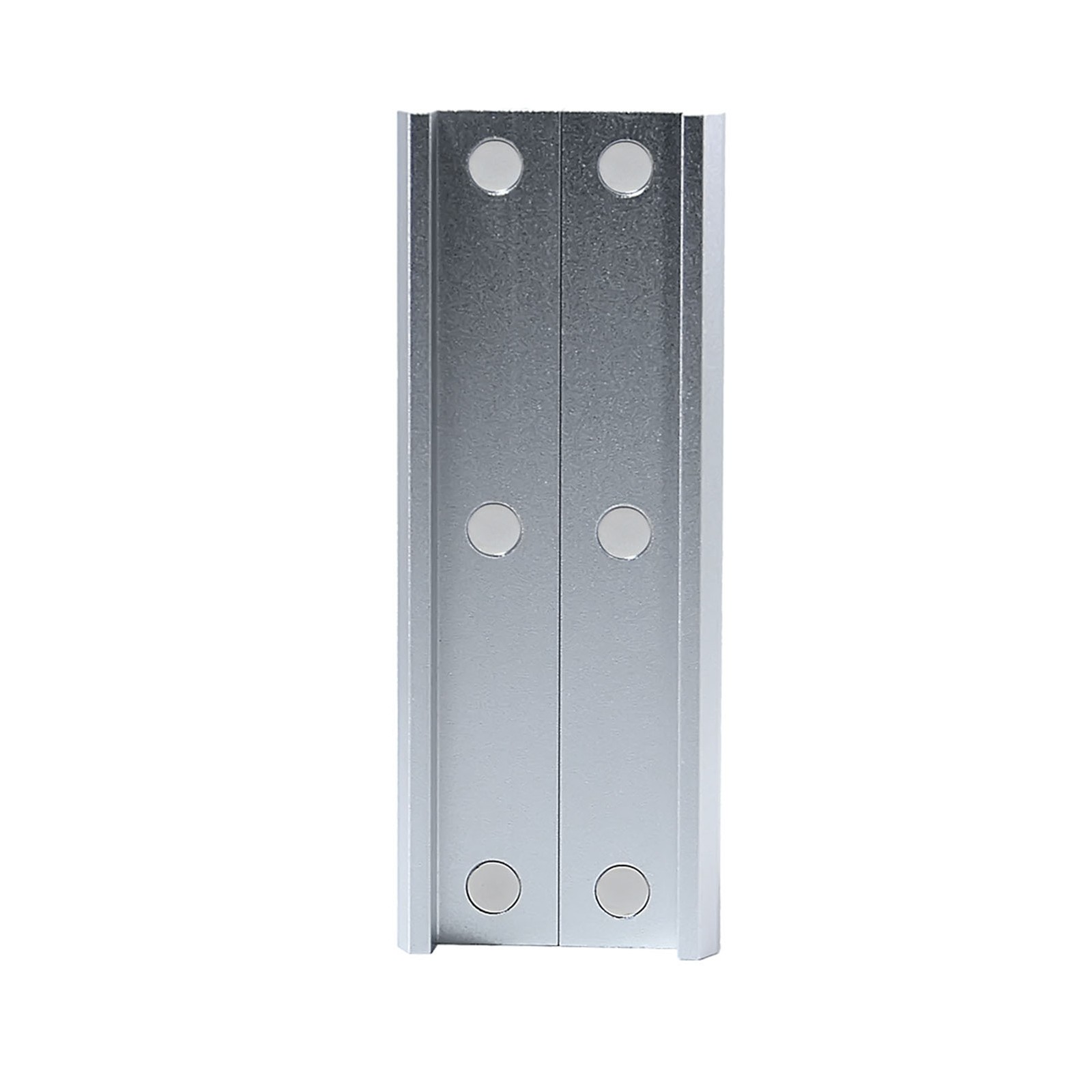 2X Magnetic 4″ /5″ /6″ /8″ Aluminum Vise Jaws V-type Soft Rubber Pads Covers