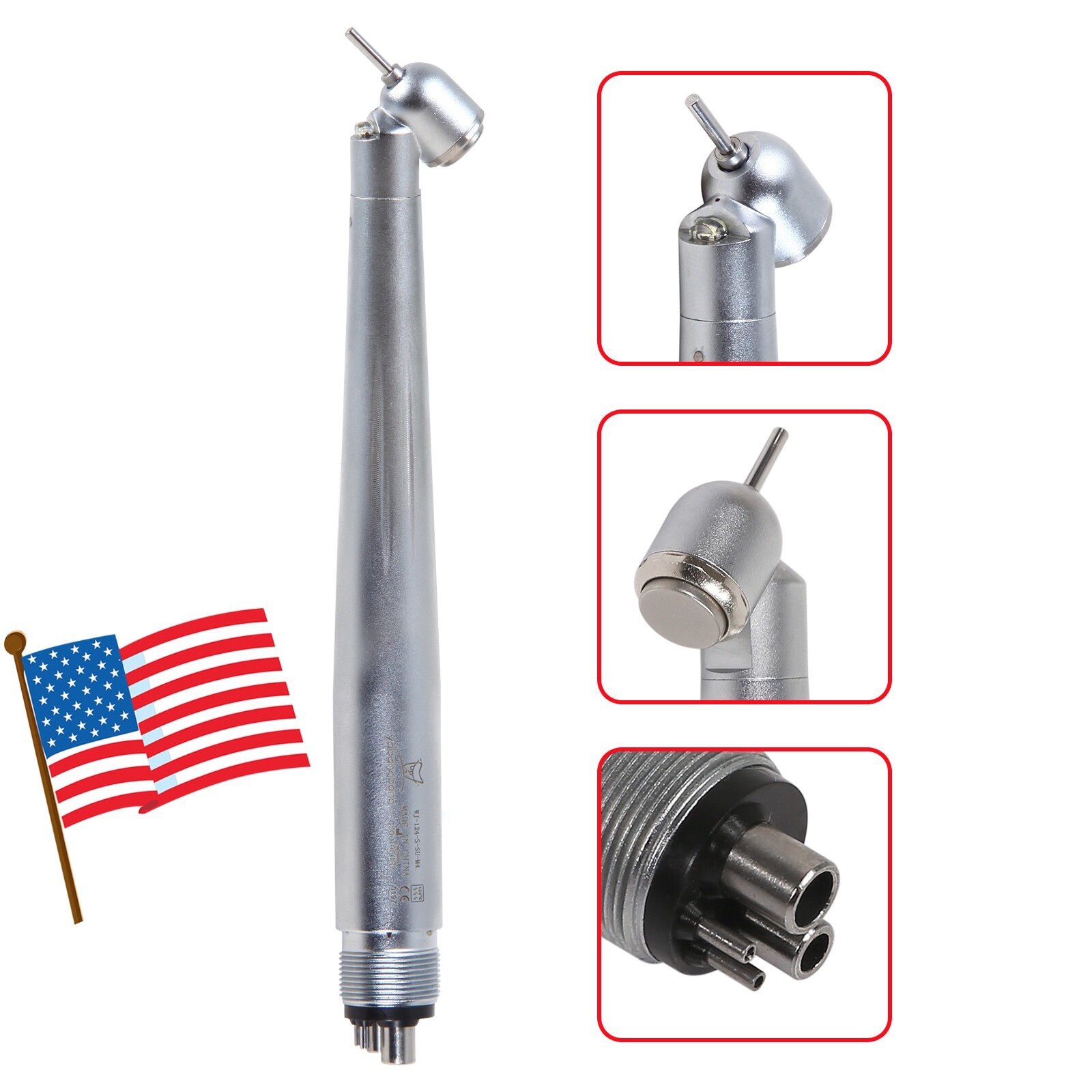 KAVO Style Dental Contra Angle Inner Water Spray Low Slow Speed Handpiece Push