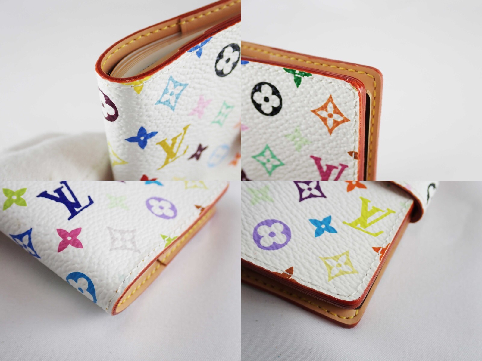 Louis Vuitton Monogram Multicolor Carnet De Val M92653 Compact Notebook Cover