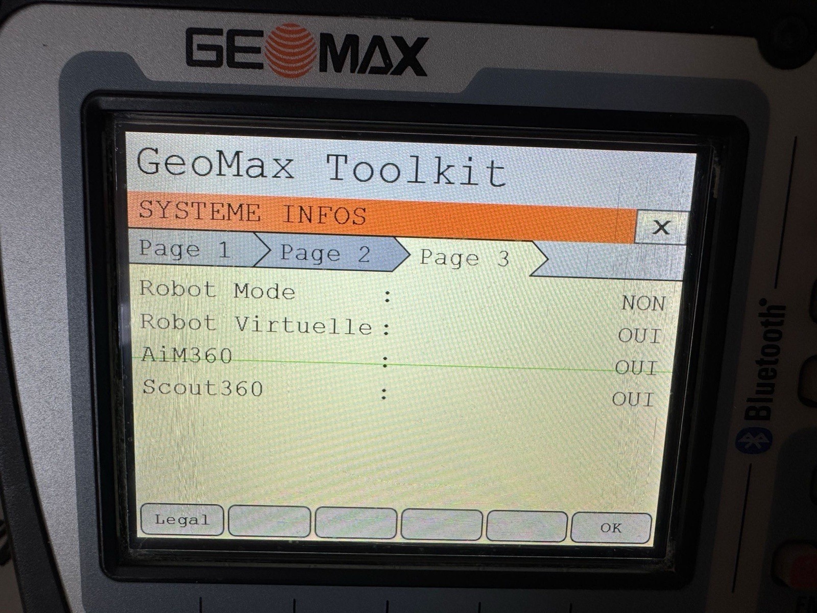 GeoMax Zoom 90 R 2” A10 Robotic Total Station Calibrated / Certified June, 2027