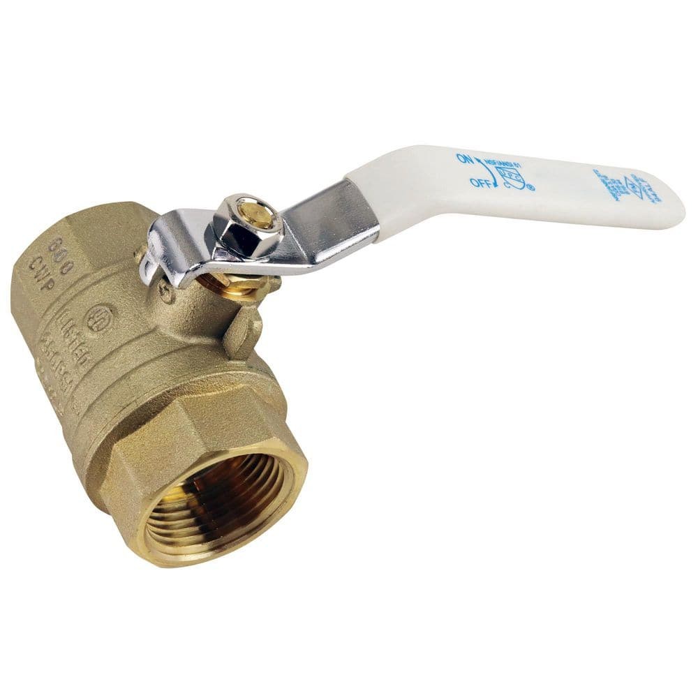 Apollo 1 in. Lead Free Brass FNPT x FNPT Full-Port Ball Valve