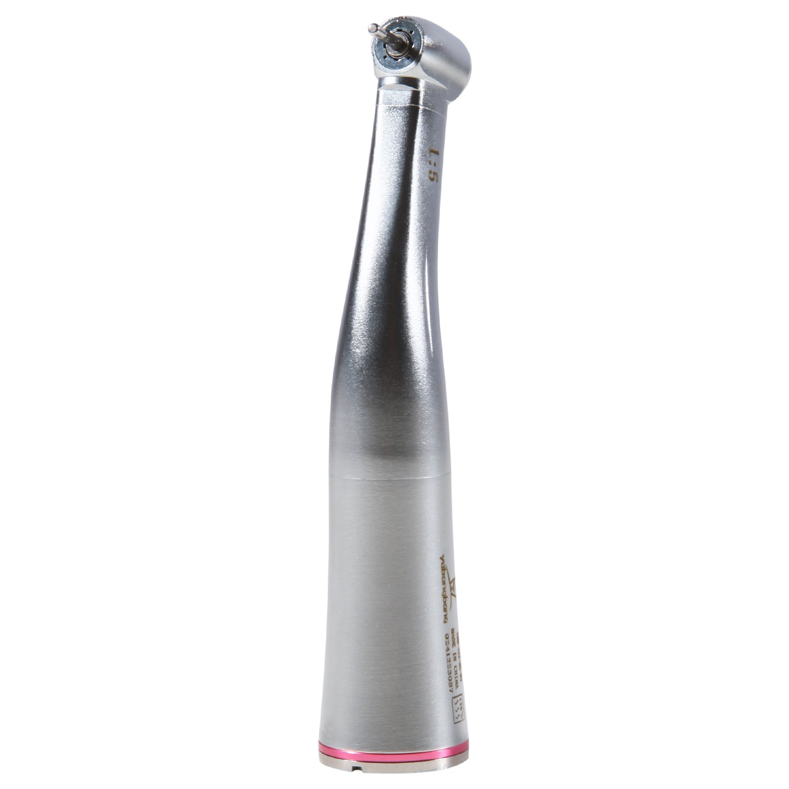 Dental 1:5 Fiber Optic LED Contra Angle Handpiece Fits NSK/Kavo Mini Head