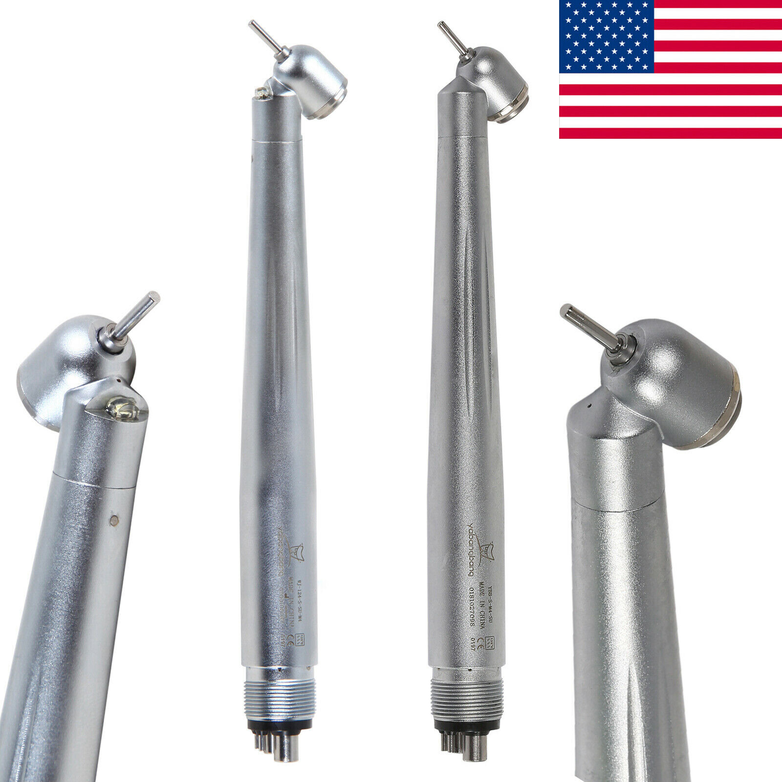 Dental Surgical High Speed /LED Handpiece 45° Degree Turbine 2/4H Fit KAVO NSK