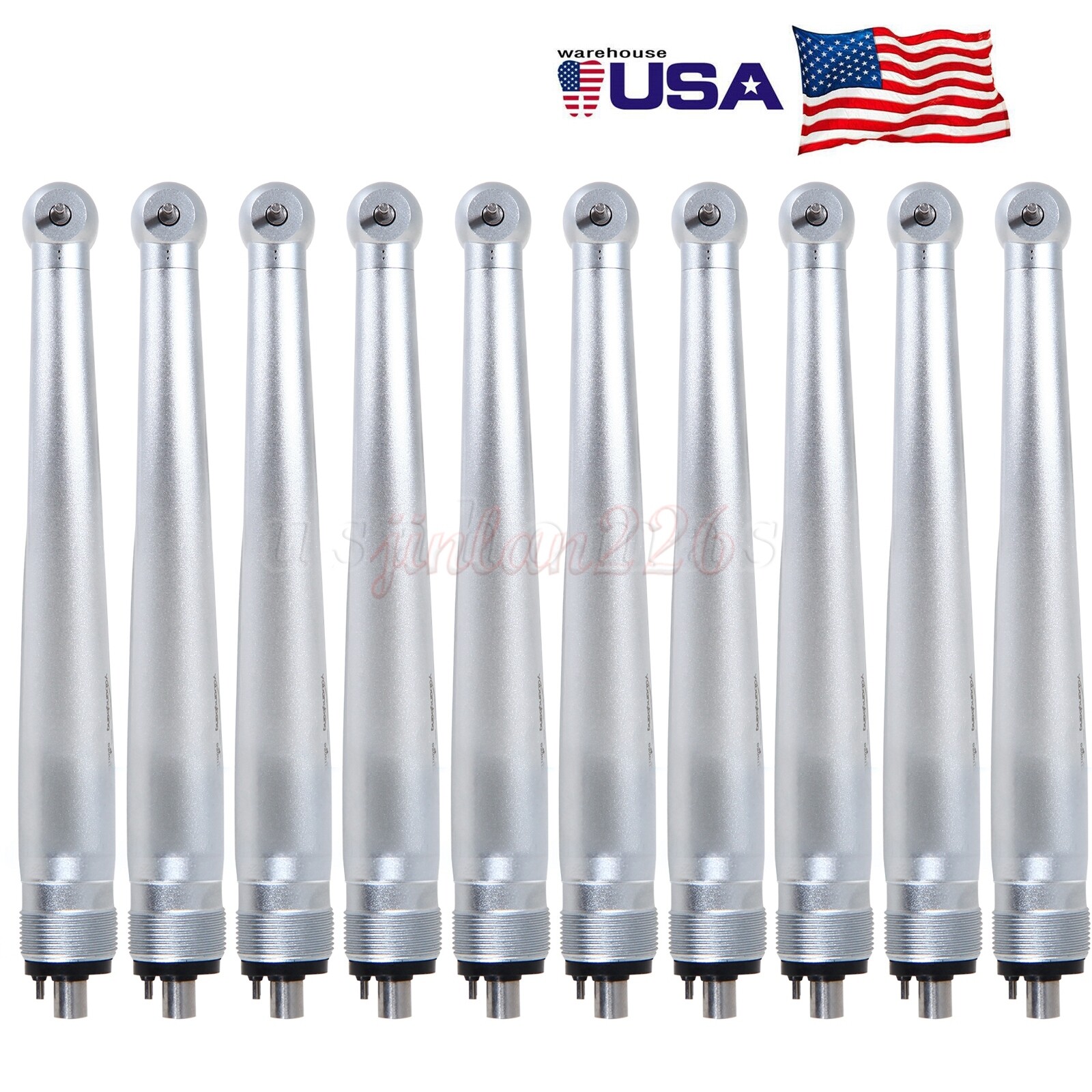 10* Yabangbang Dental High Speed Handpiece Push Turbine 4 Holes Fit NSK Pana Max