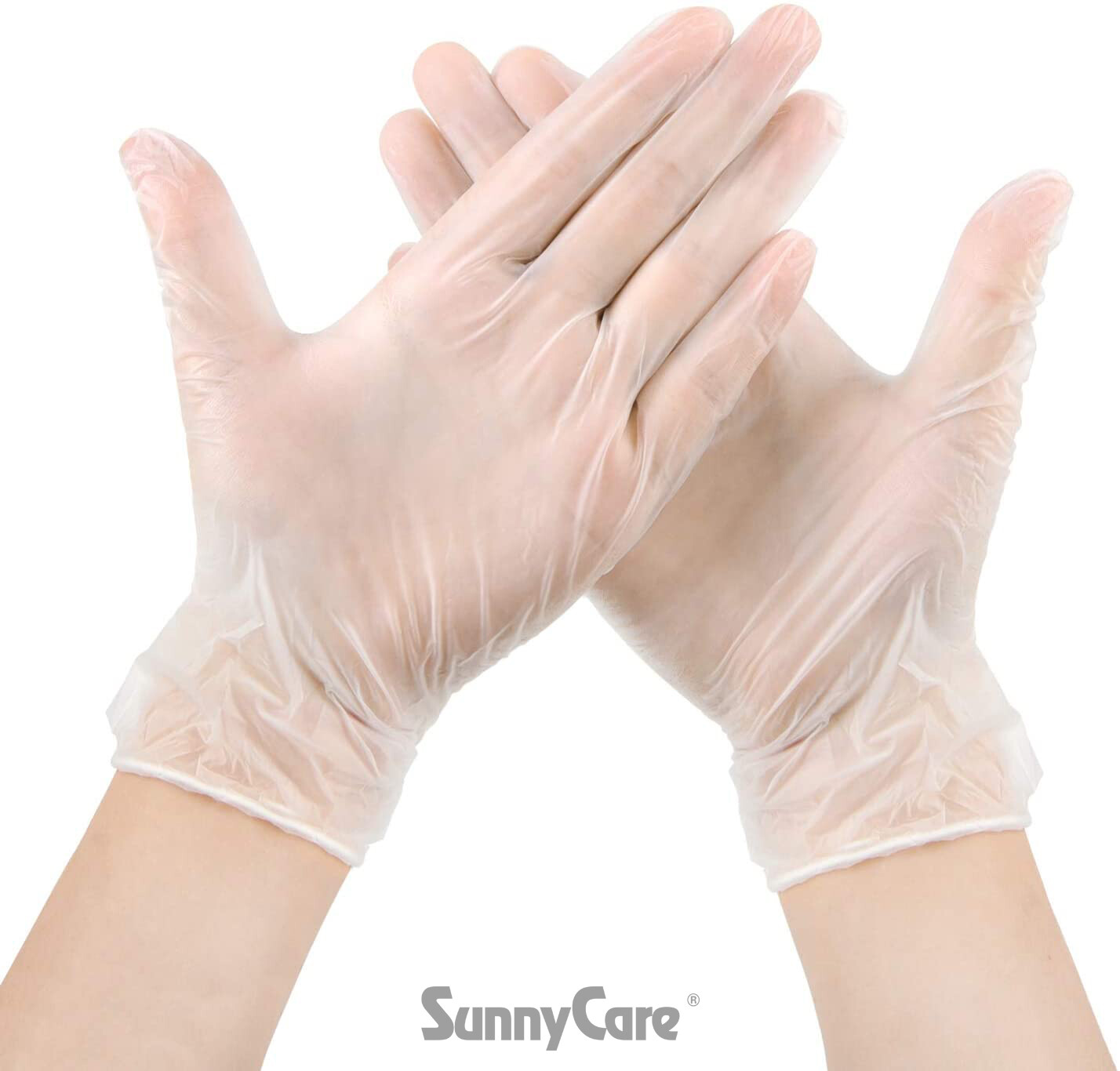 1000pcs Vinyl Gloves Powder Free (Latex Nitrile Free)?[DISCOUNTS] ? Large