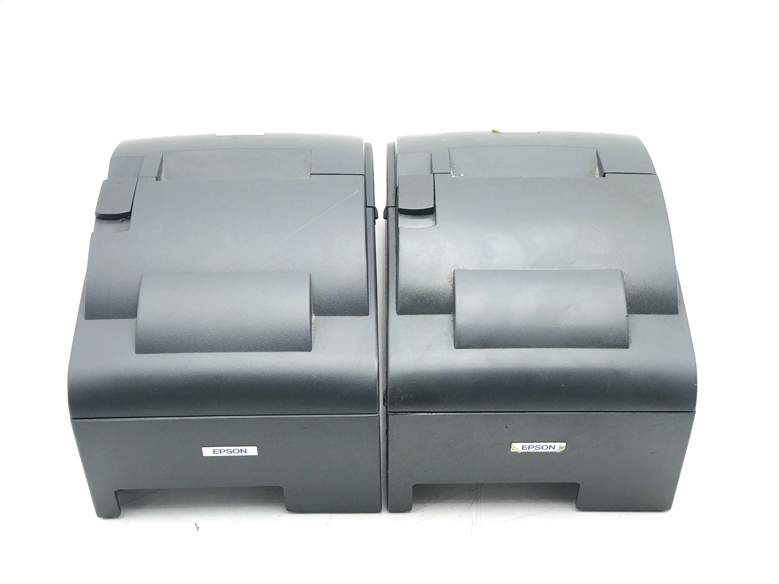 Lot of 2 Epson TM-U220B M188B Ethernet Dot Matrix POS Receipt Printer