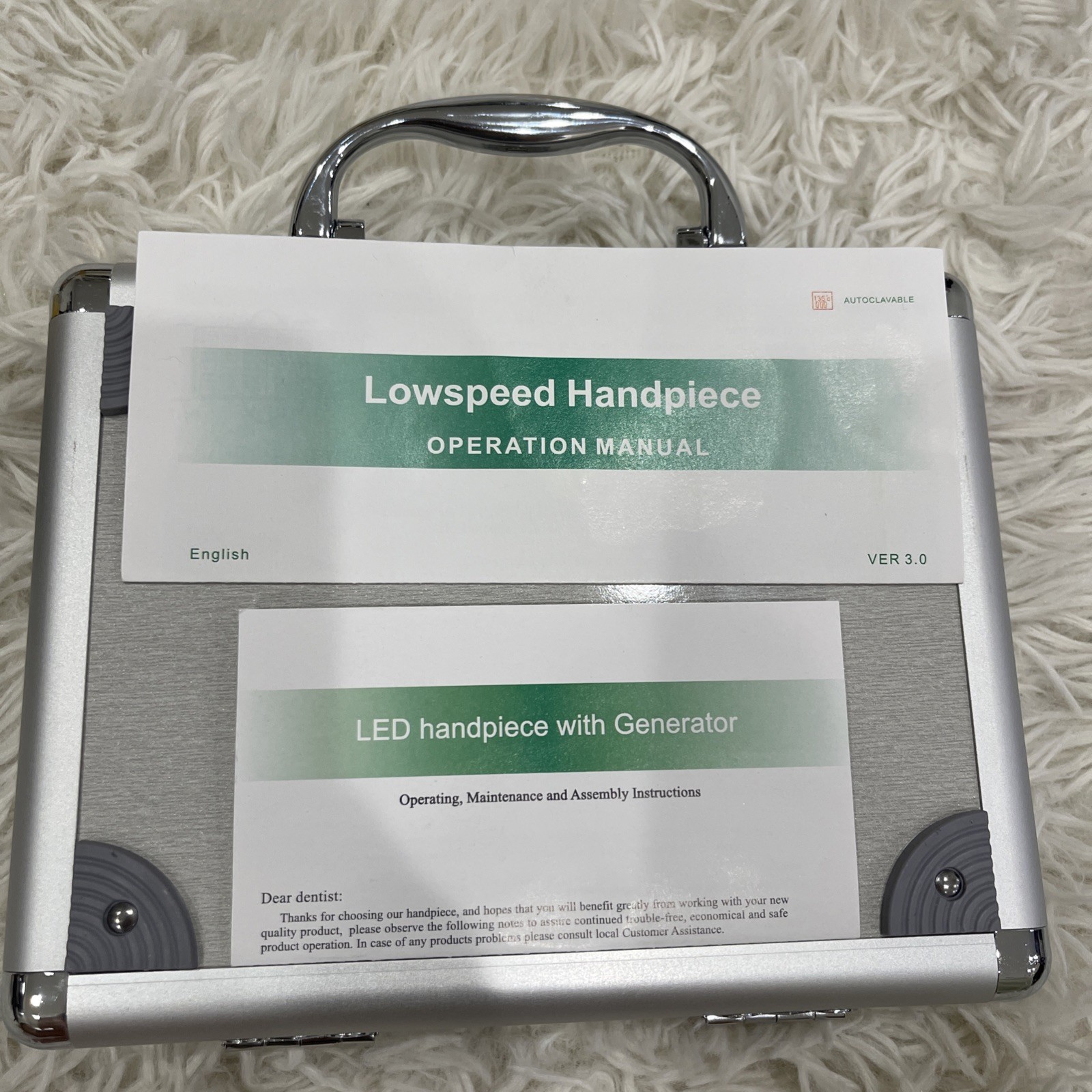 Dental Handpiece Kit LED High Speed & Low Speed With Air Scaler Handpiece 2H/4H