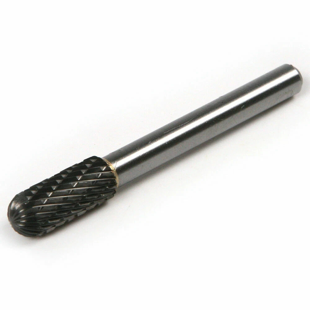5 Types Dental Rotary Cutter Burs 1/4 Tungsten Carbide Burr 8mm Grinder Bit
