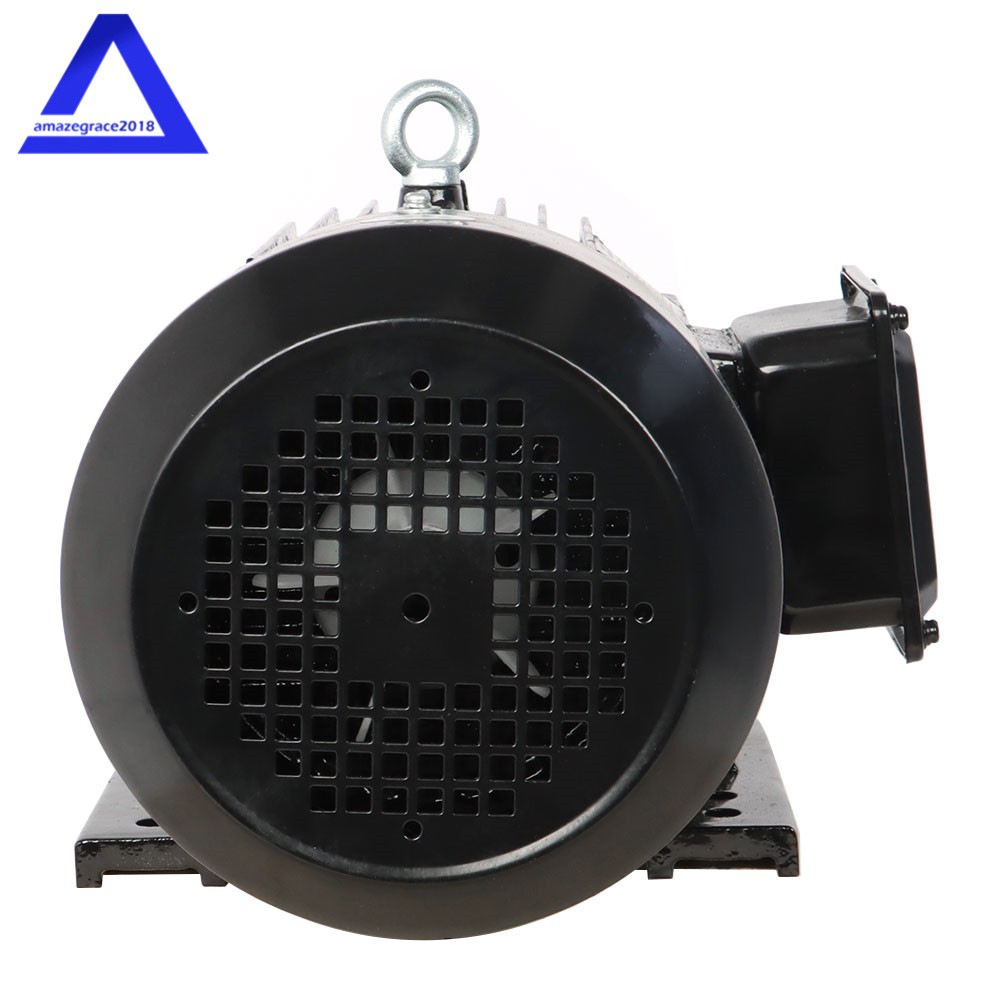 Electric Motor 5 HP 3 Phase 1800 RPM 184T Frame TEFC 230/460 Volt Severe Duty US