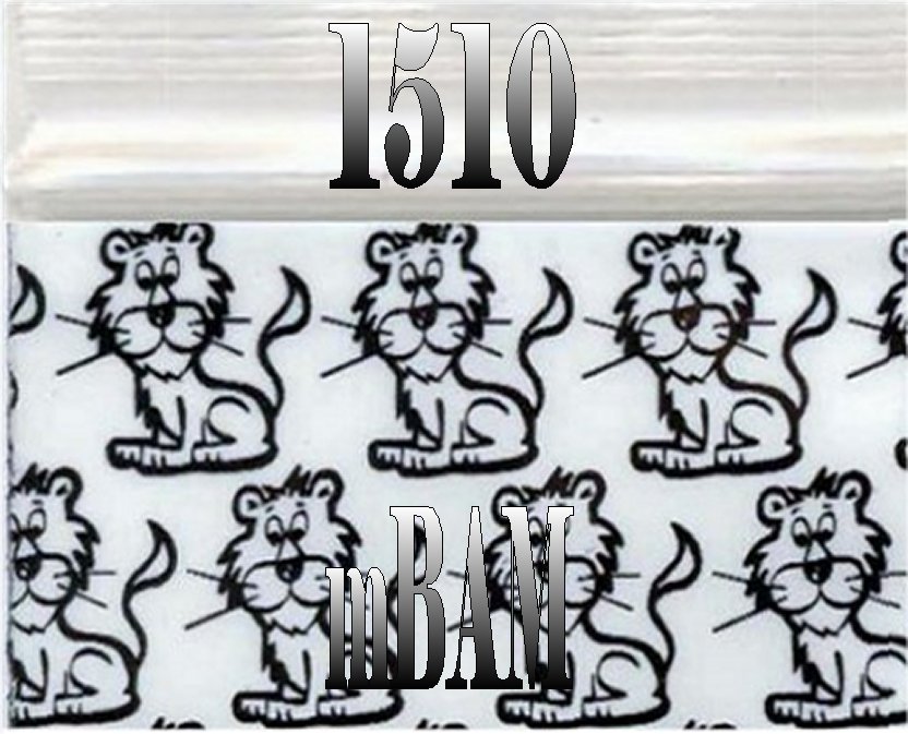 100 PACK BIG RED LIPS 1510 Apple Zip Baggies 1.5X1.0″ Mini Bags