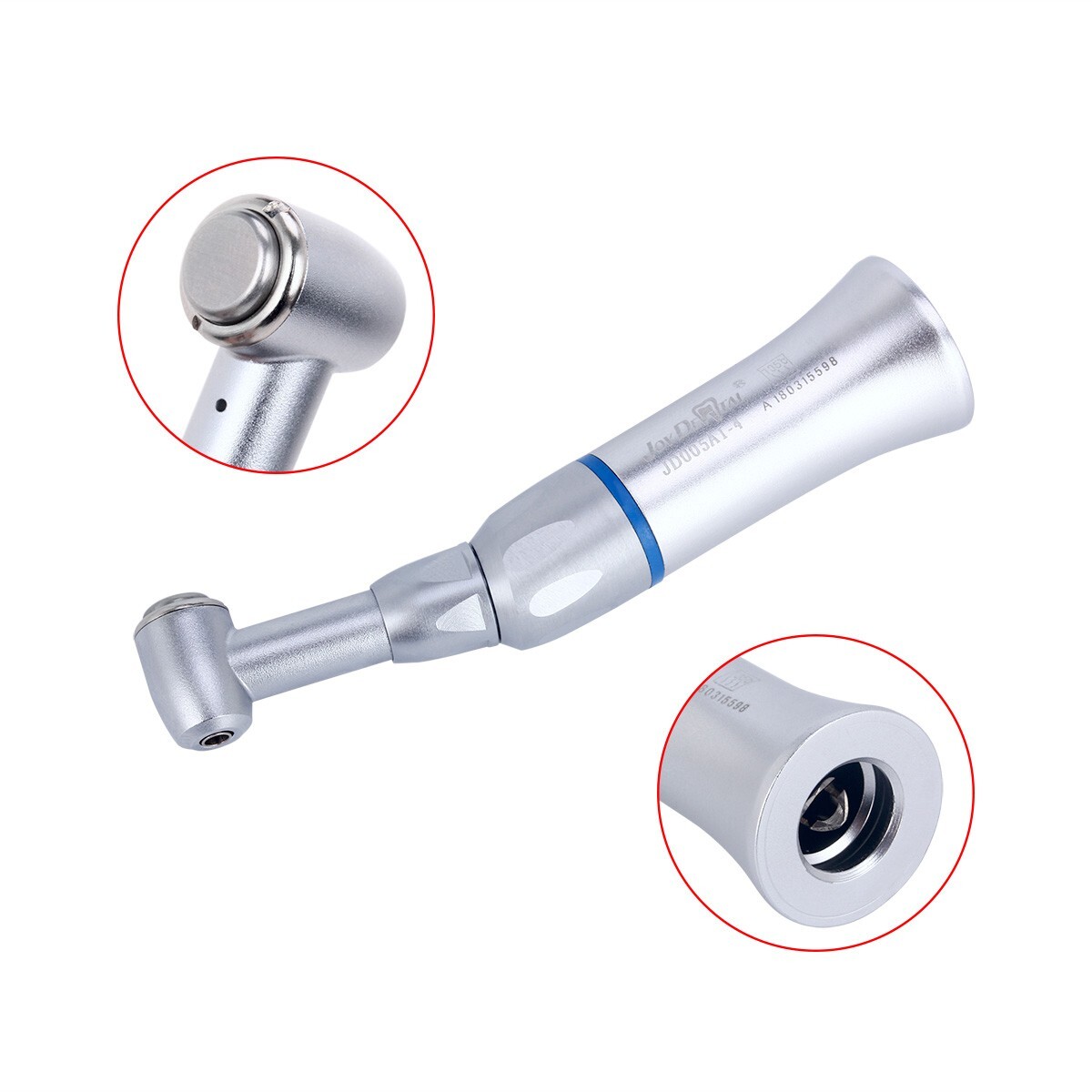 Dental Slow Low Speed Contra Angle Handpiece Push Button E Type Joydental US