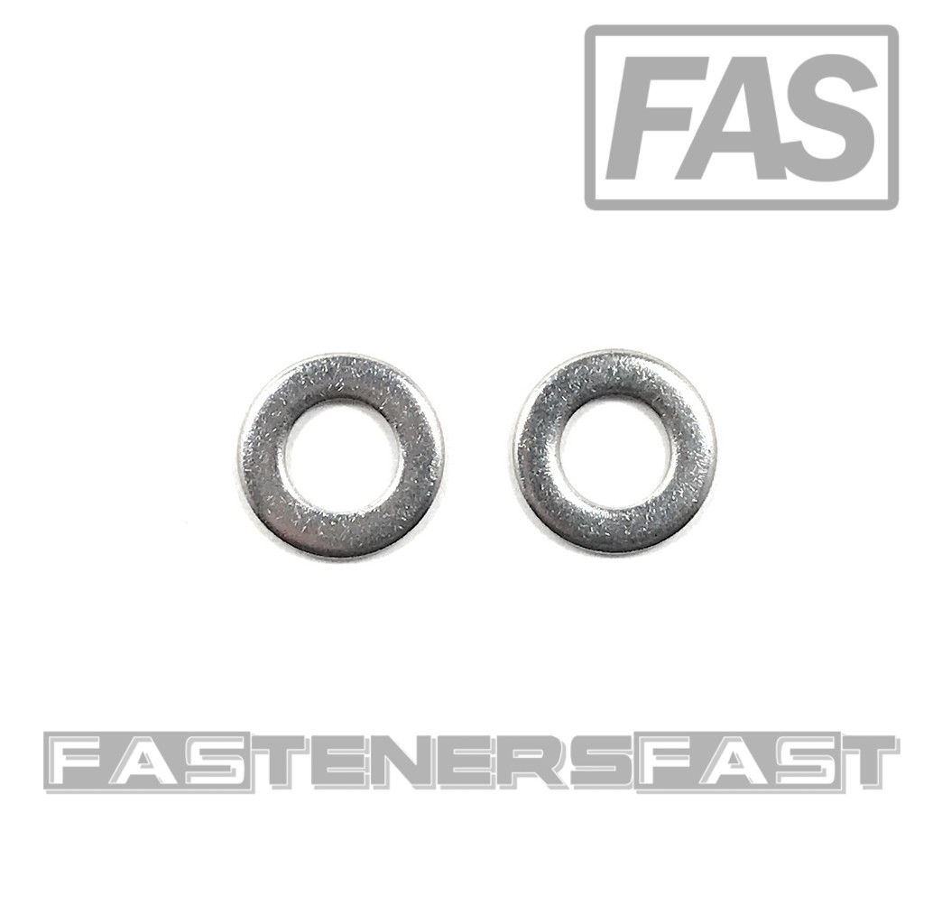 (100) M8 DIN125A Stainless Steel Flat Washer 8mm DIN 125 A2 (QTY:100 Pieces)
