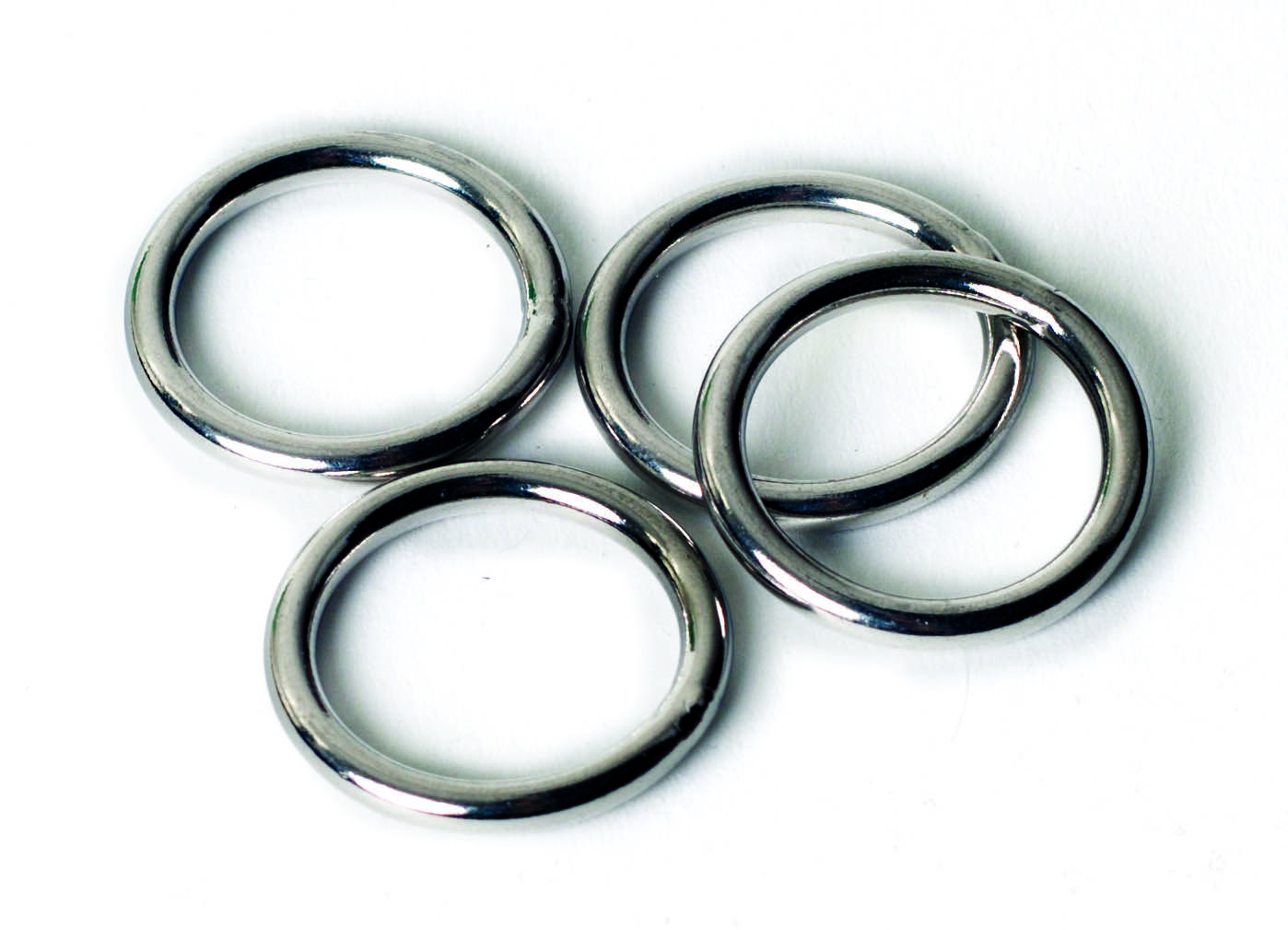 Round Welded Type 316 Stainless Steel High Quality Size 5/32″x2″ & 3/16″x2″ Ring