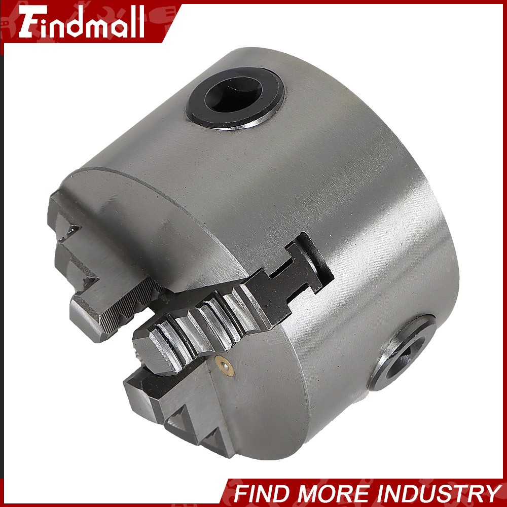 K11-80 Self-centering Lathe Drilling Part 80mm 3 Jaw Lathe Chuck Manual Chuck 3″